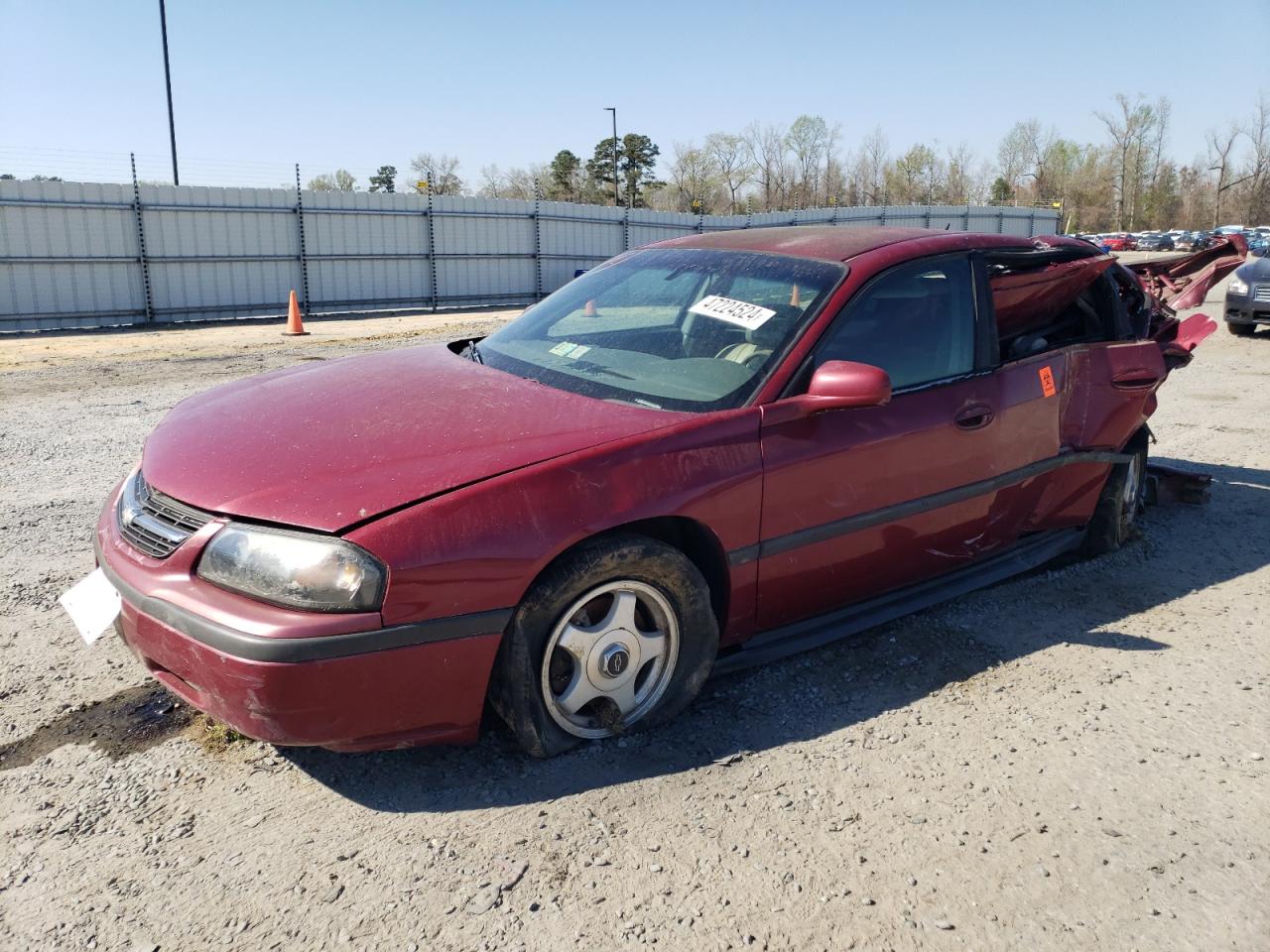 CHEVROLET IMPALA 2005 2g1wf52e059381935