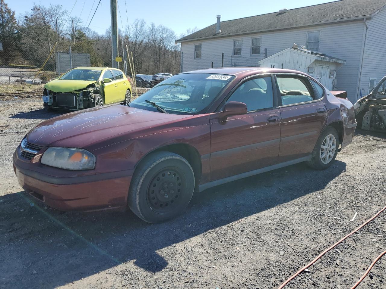 CHEVROLET IMPALA 2001 2g1wf52e119238972