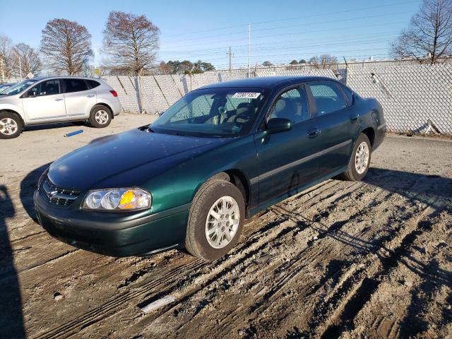 CHEVROLET IMPALA 2002 2g1wf52e129293827