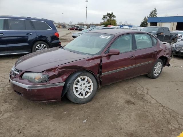 CHEVROLET IMPALA 2004 2g1wf52e149433717