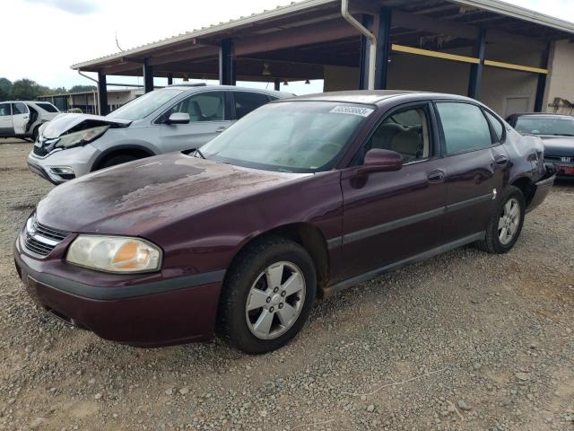 CHEVROLET IMPALA 2004 2g1wf52e249286789