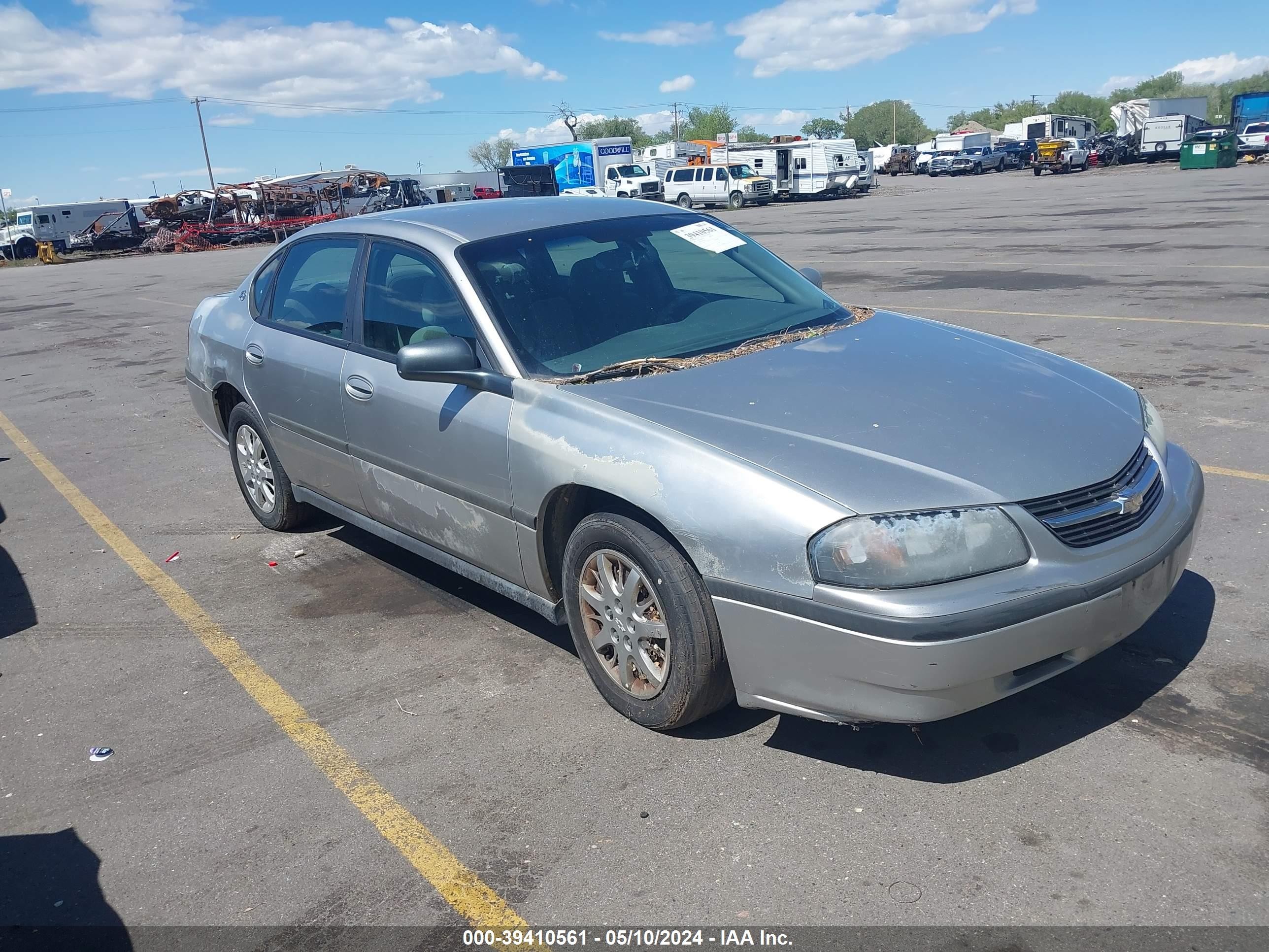 CHEVROLET IMPALA 2005 2g1wf52e259143861