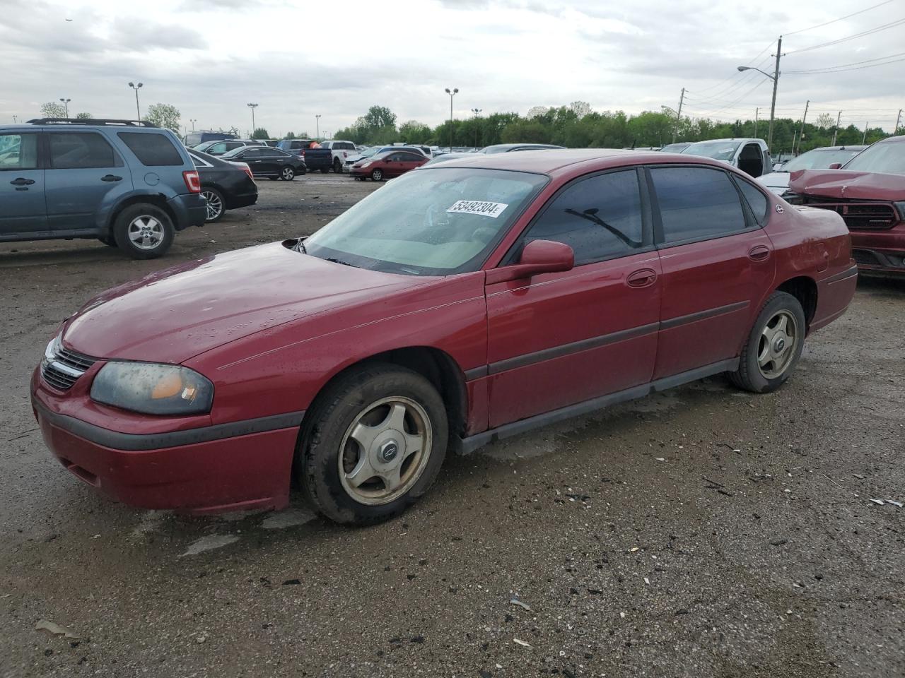 CHEVROLET IMPALA 2005 2g1wf52e259157677