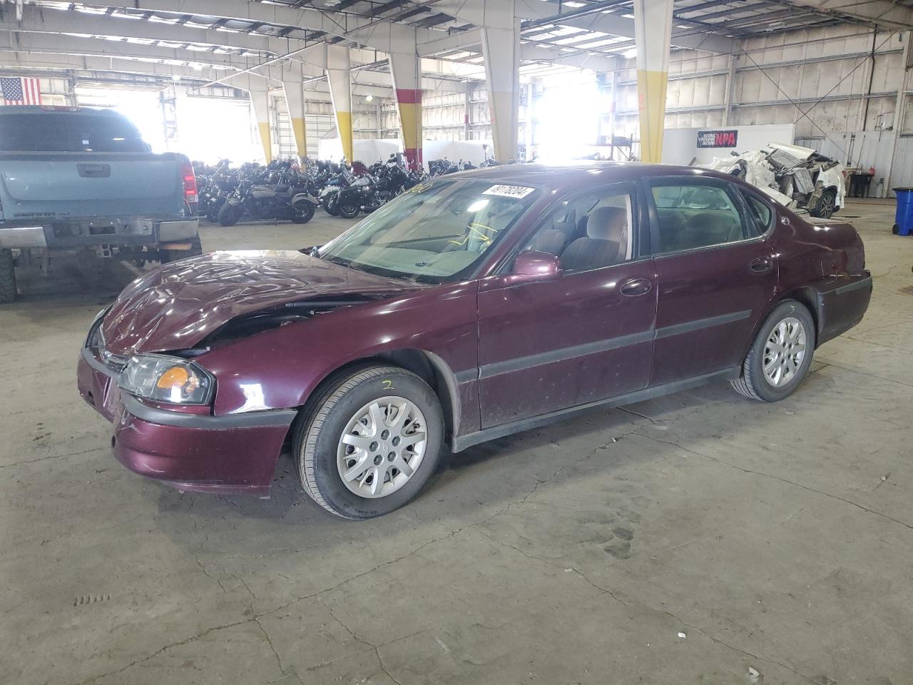 CHEVROLET IMPALA 2003 2g1wf52e339426556