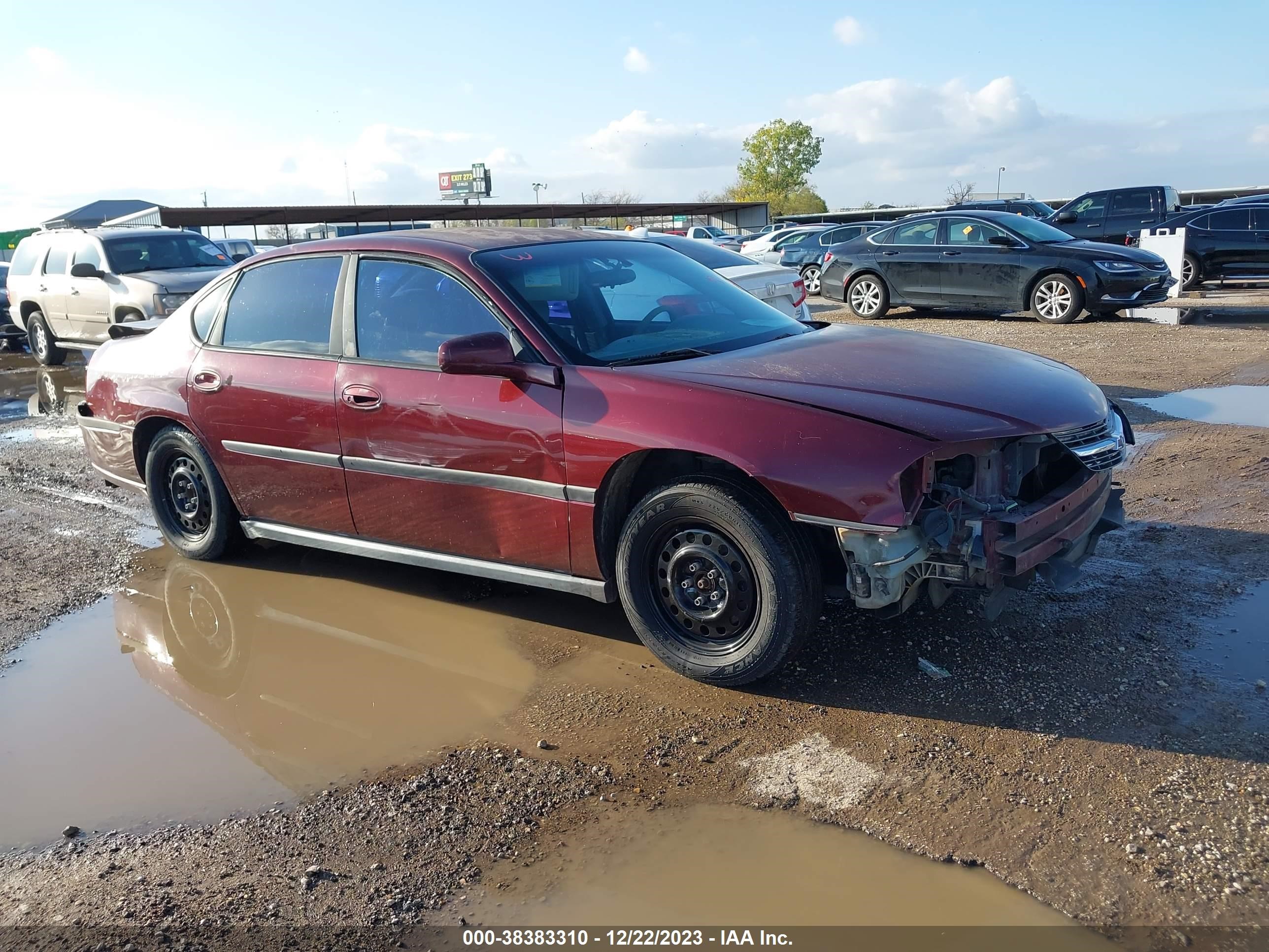 CHEVROLET IMPALA 2002 2g1wf52e429302486