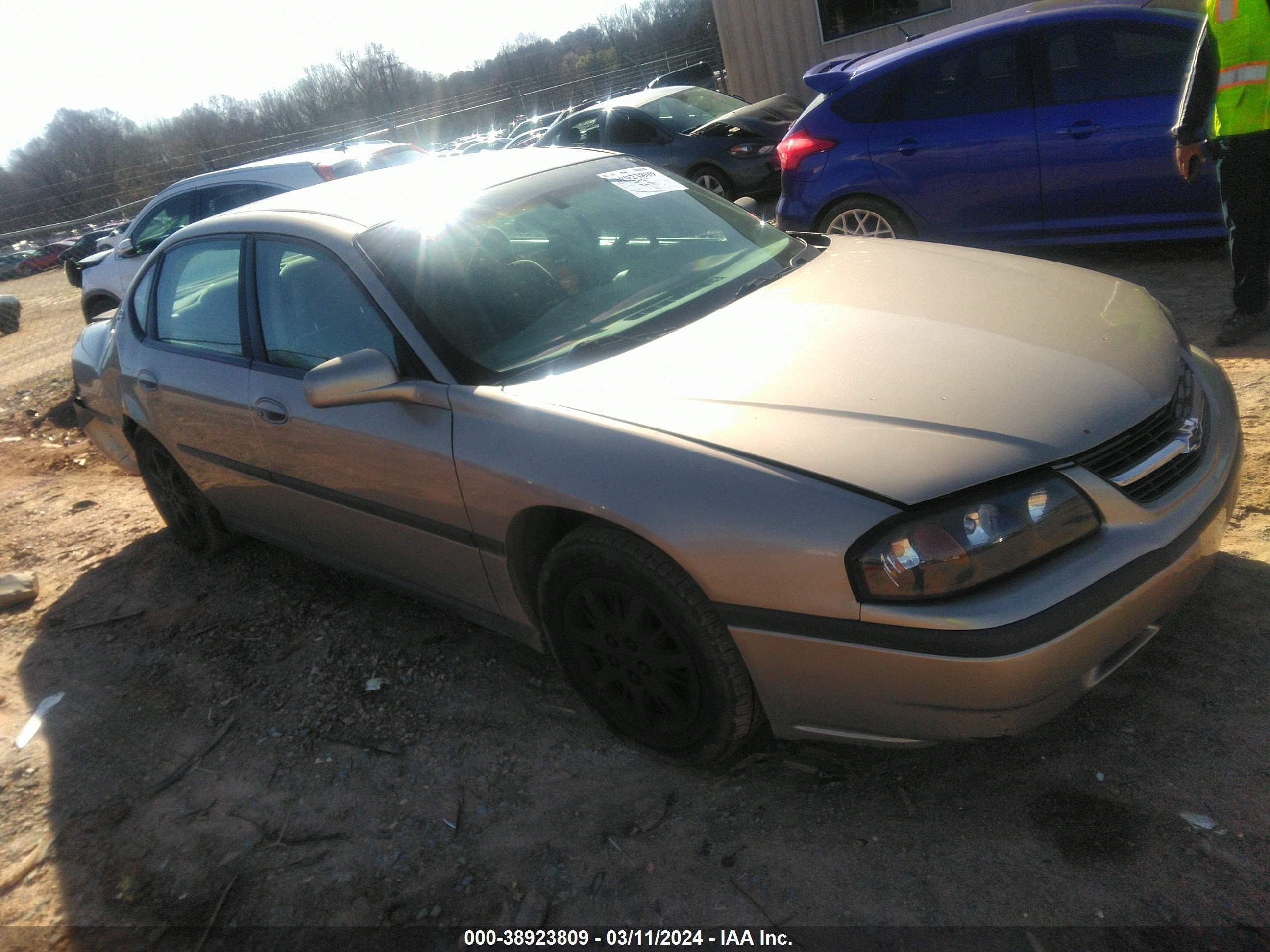 CHEVROLET IMPALA 2002 2g1wf52e429306117