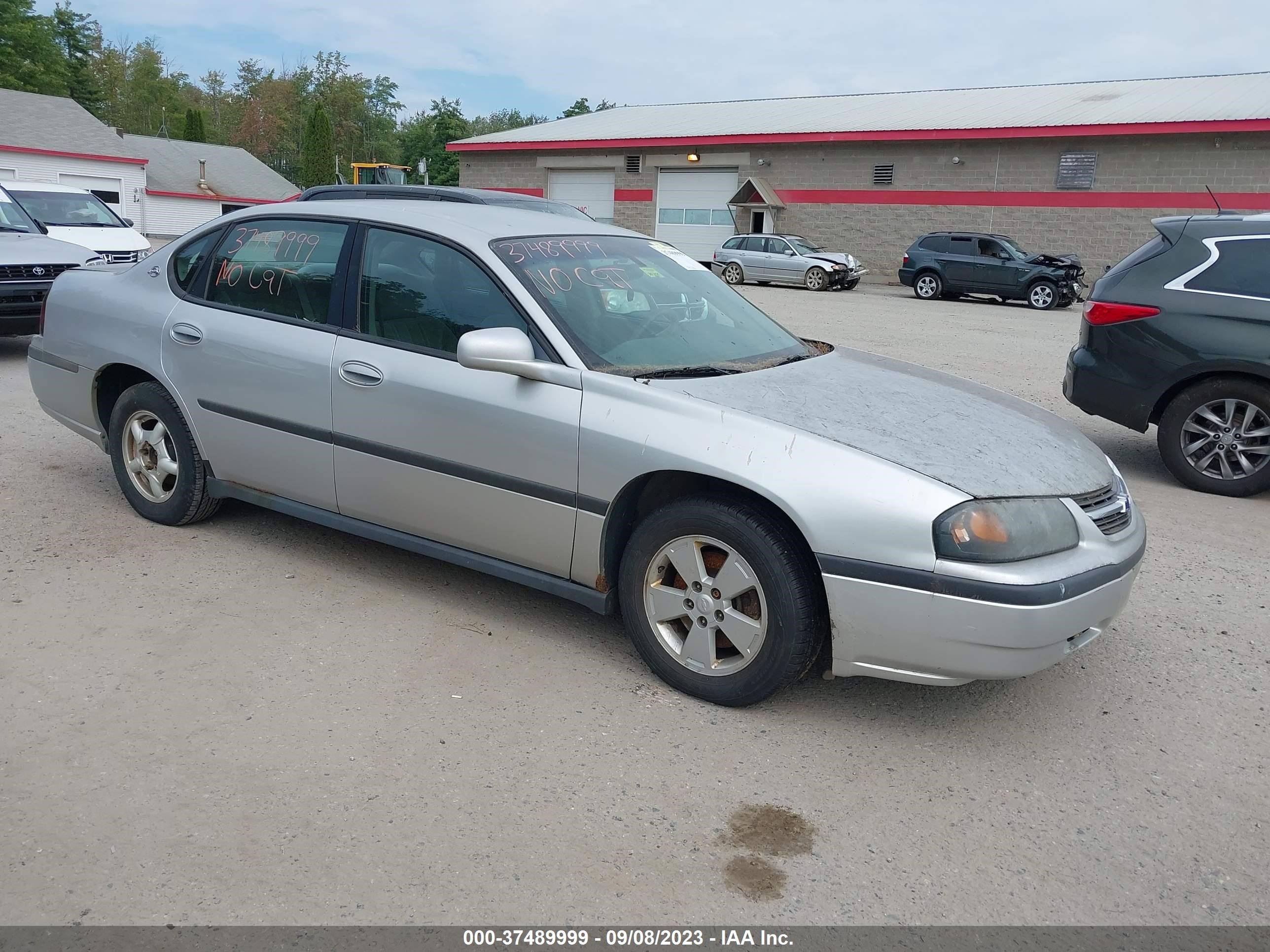 CHEVROLET IMPALA 2004 2g1wf52e449288267