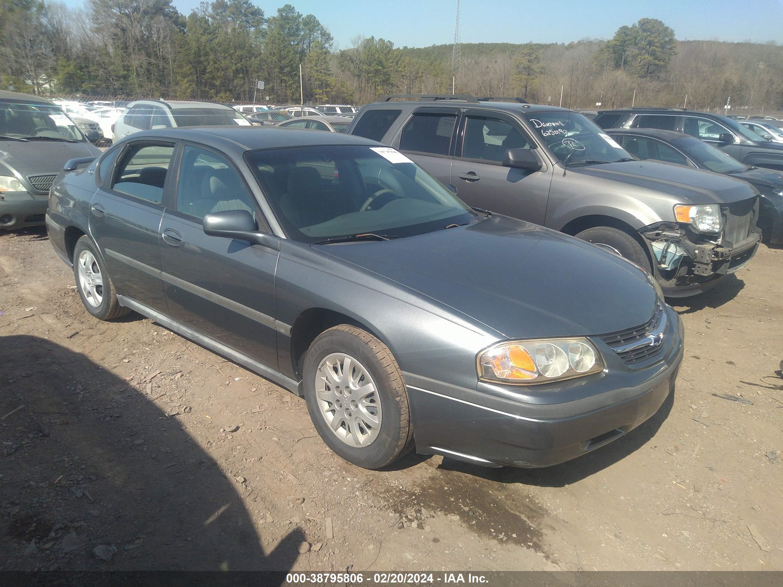 CHEVROLET IMPALA 2004 2g1wf52e449415941