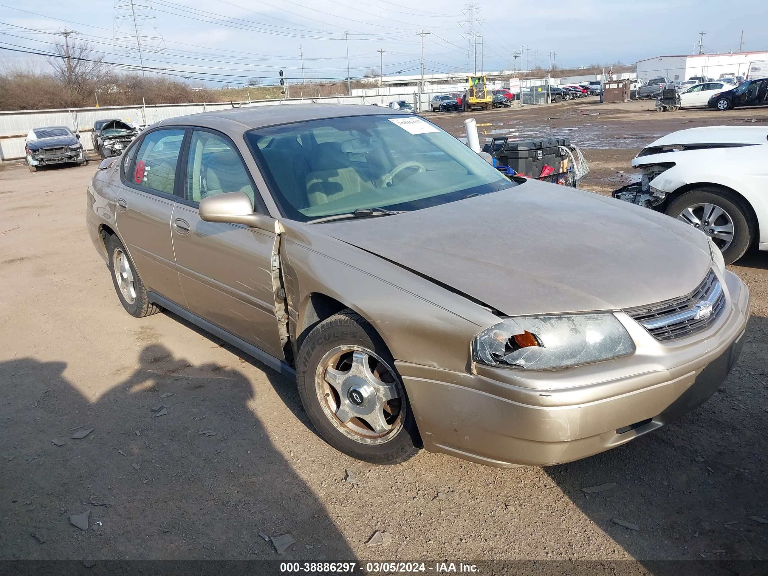 CHEVROLET IMPALA 2005 2g1wf52e459156482