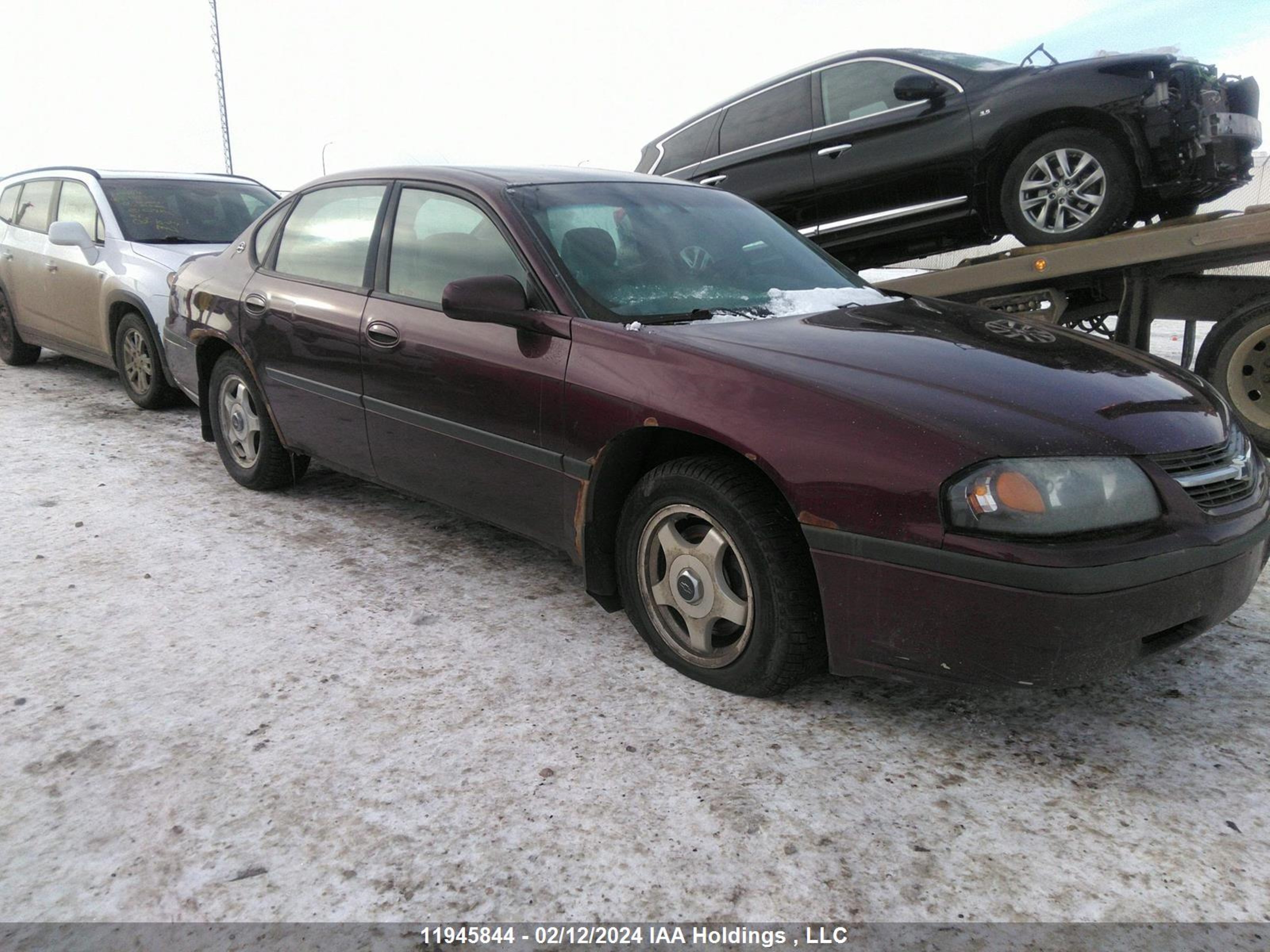 CHEVROLET IMPALA 2003 2g1wf52e539379112