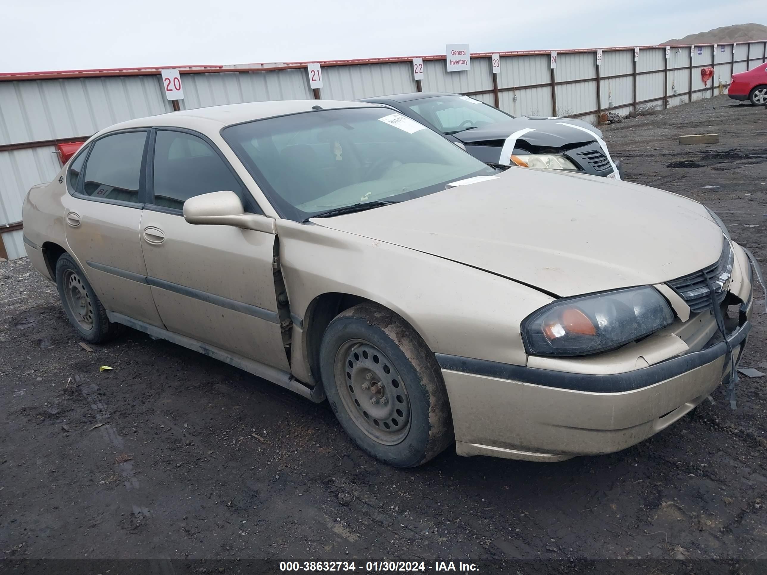 CHEVROLET IMPALA 2005 2g1wf52e559268062