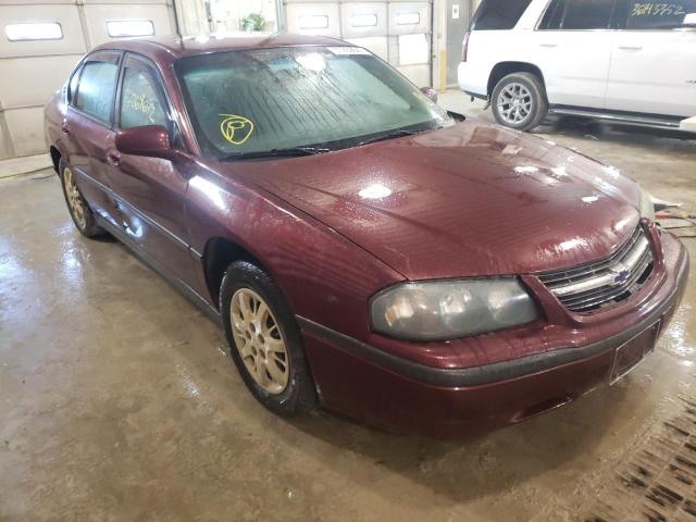 CHEVROLET IMPALA 2002 2g1wf52e629339409