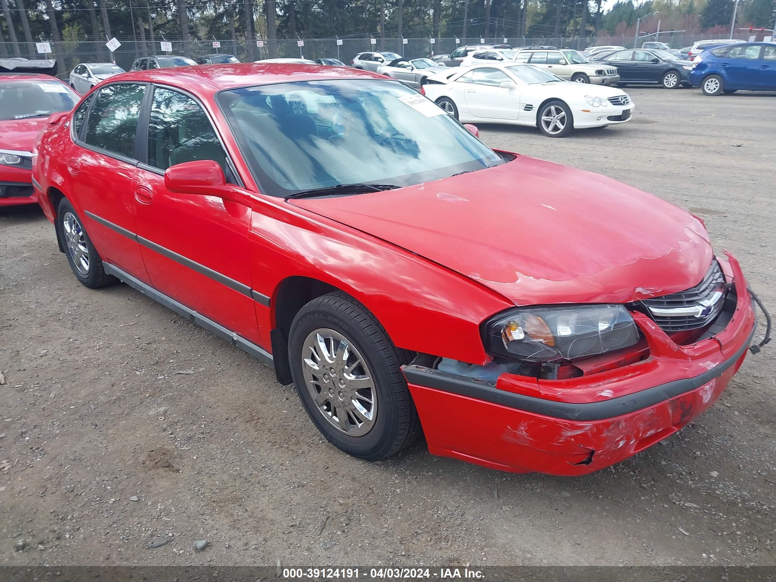 CHEVROLET IMPALA 2004 2g1wf52e649380450