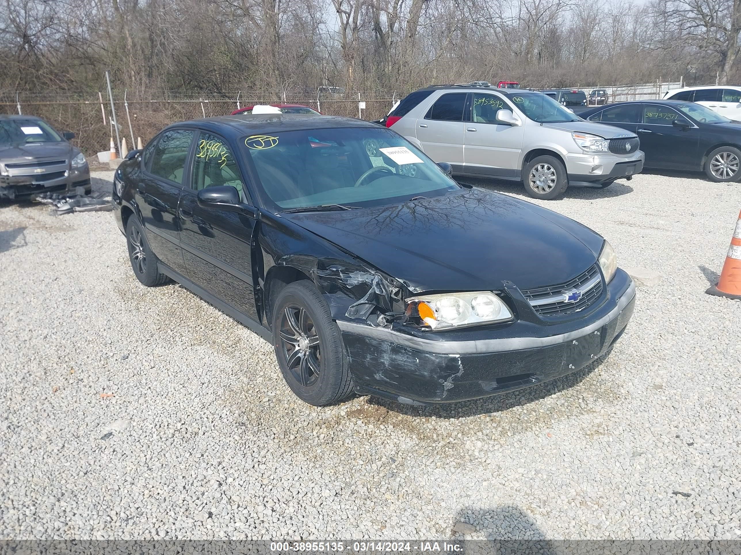 CHEVROLET IMPALA 2004 2g1wf52e649456393