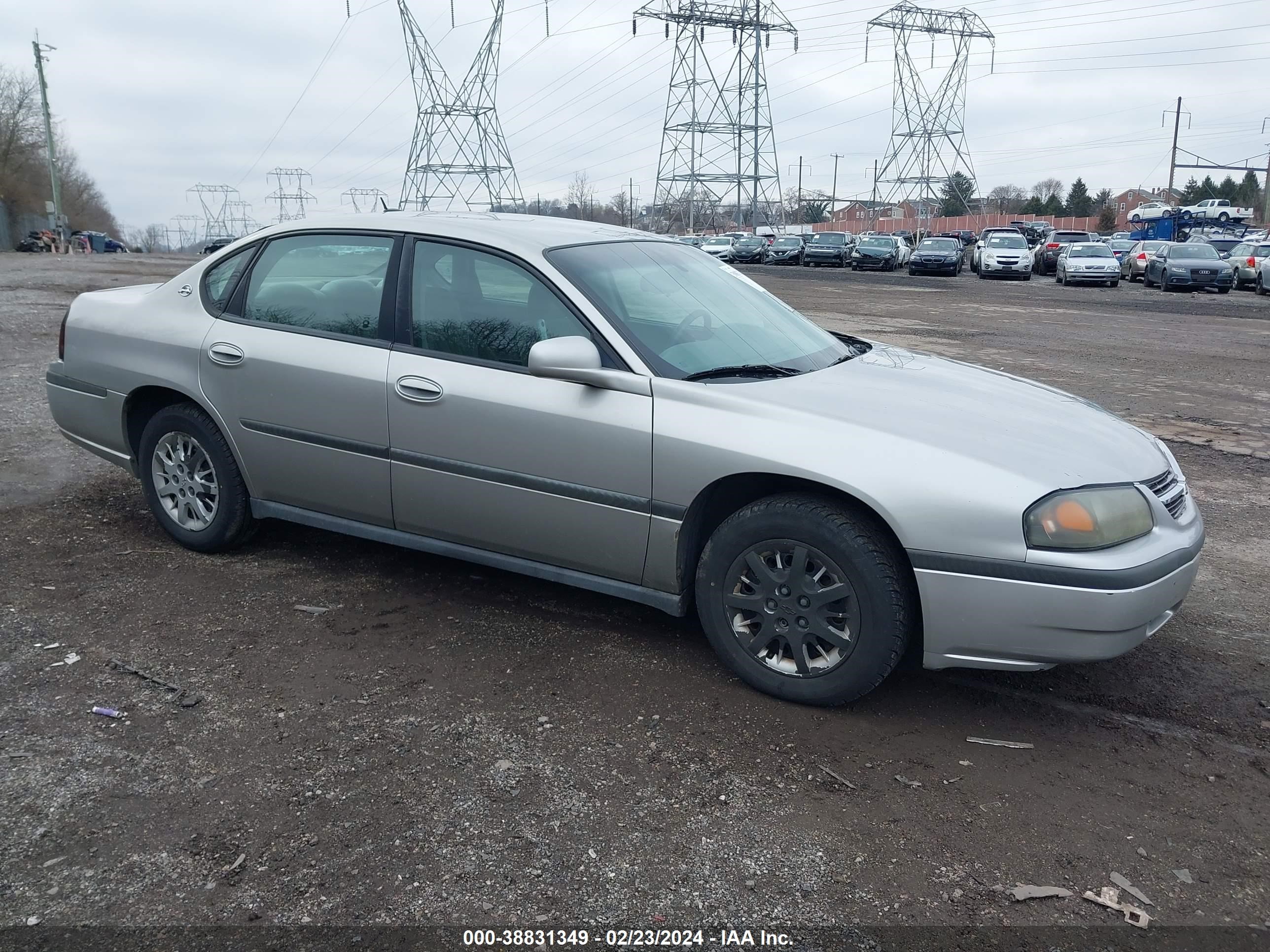 CHEVROLET IMPALA 2005 2g1wf52e659390414