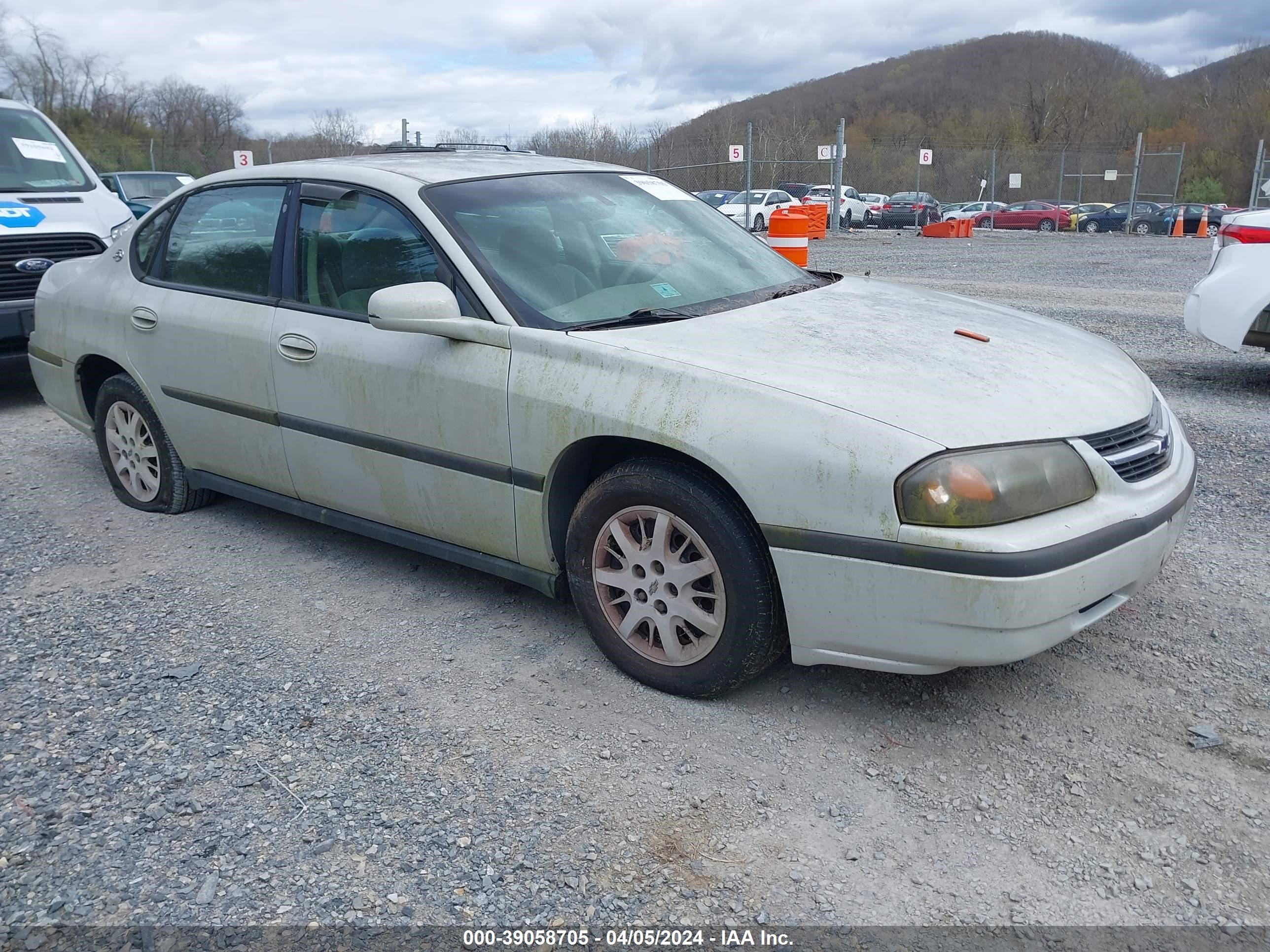 CHEVROLET IMPALA 2003 2g1wf52e739163147