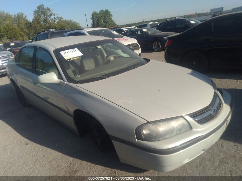 CHEVROLET IMPALA 2003 2g1wf52e739198724