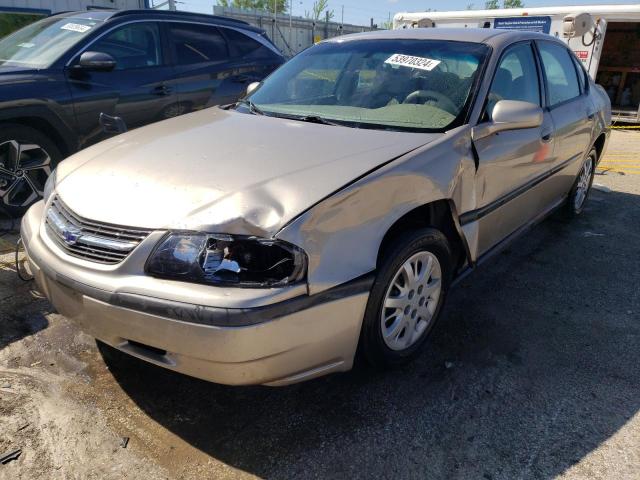 CHEVROLET IMPALA 2003 2g1wf52e739252992