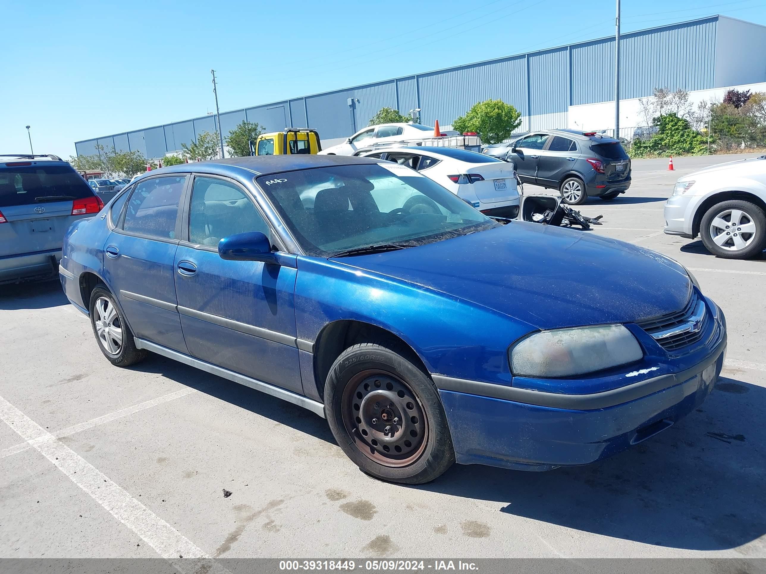 CHEVROLET IMPALA 2004 2g1wf52e749137701