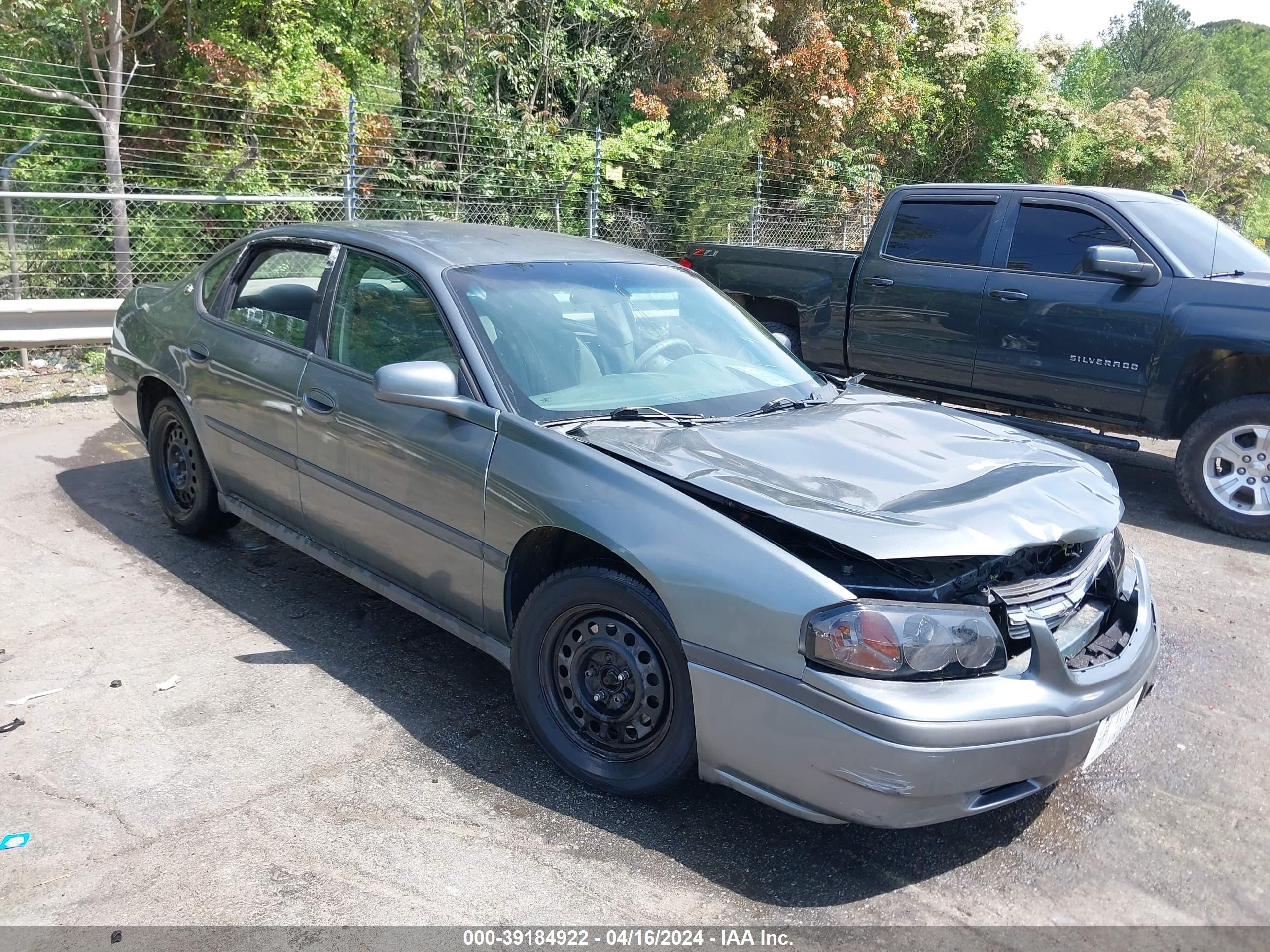 CHEVROLET IMPALA 2004 2g1wf52e749439683