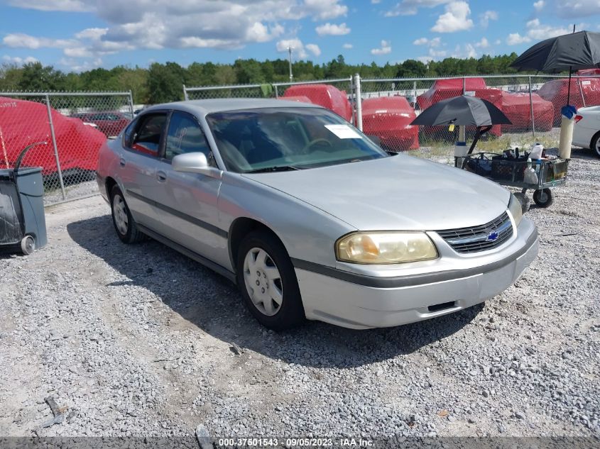 CHEVROLET IMPALA 2002 2g1wf52e829193689