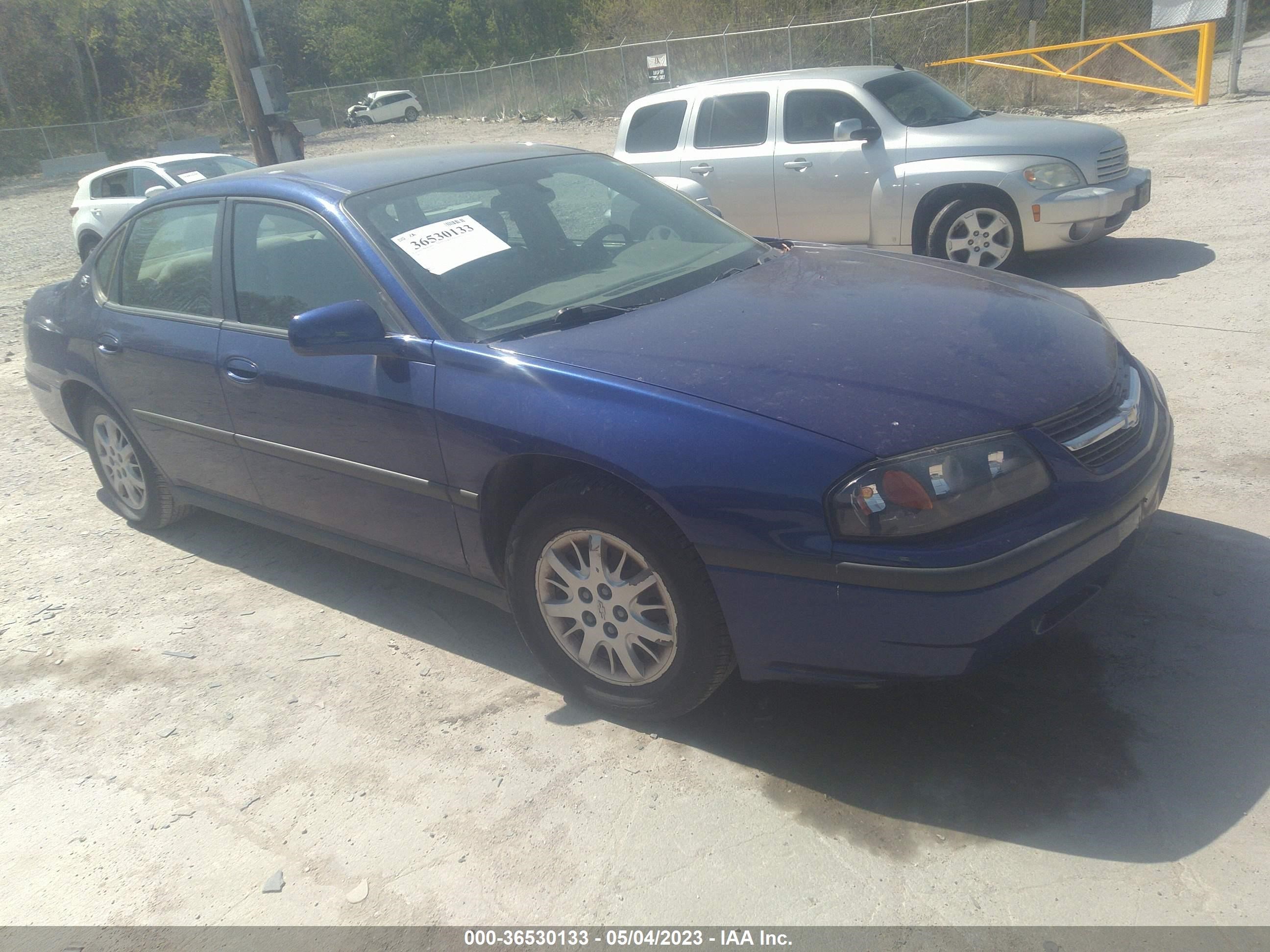 CHEVROLET IMPALA 2005 2g1wf52e859289844