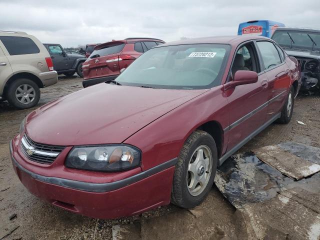 CHEVROLET IMPALA 2005 2g1wf52e859367927