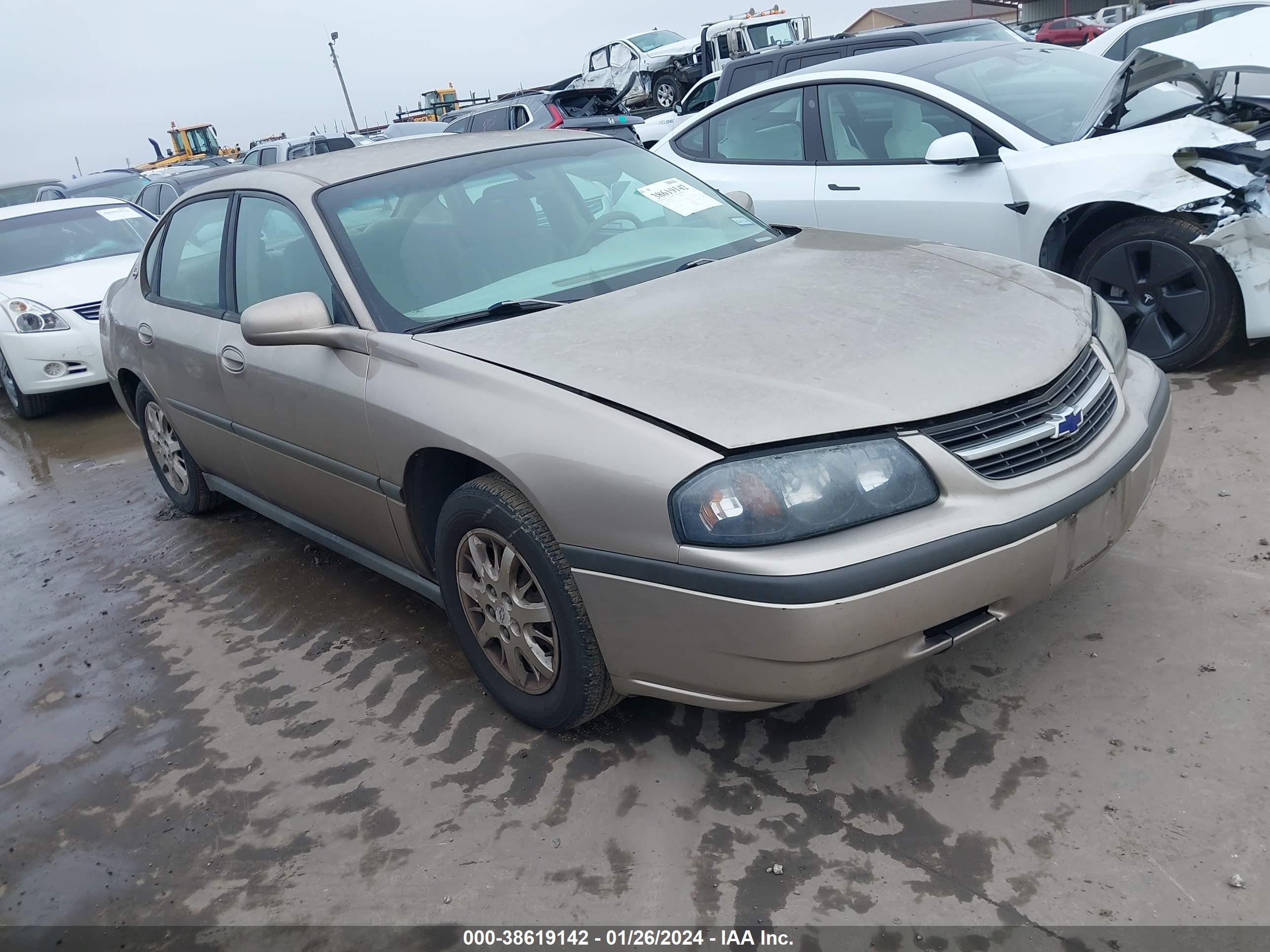 CHEVROLET IMPALA 2003 2g1wf52e939235949