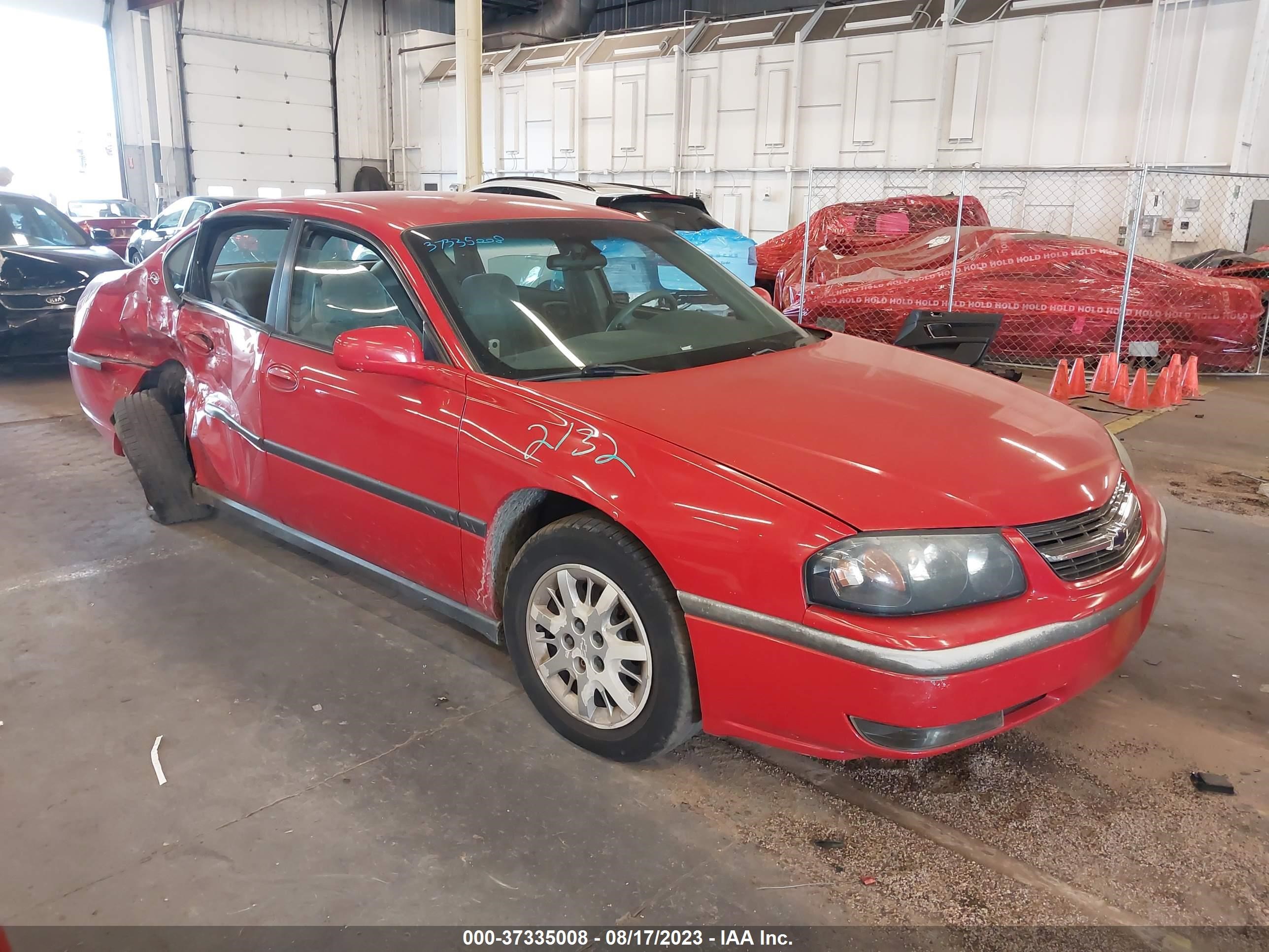 CHEVROLET IMPALA 2004 2g1wf52e949172773