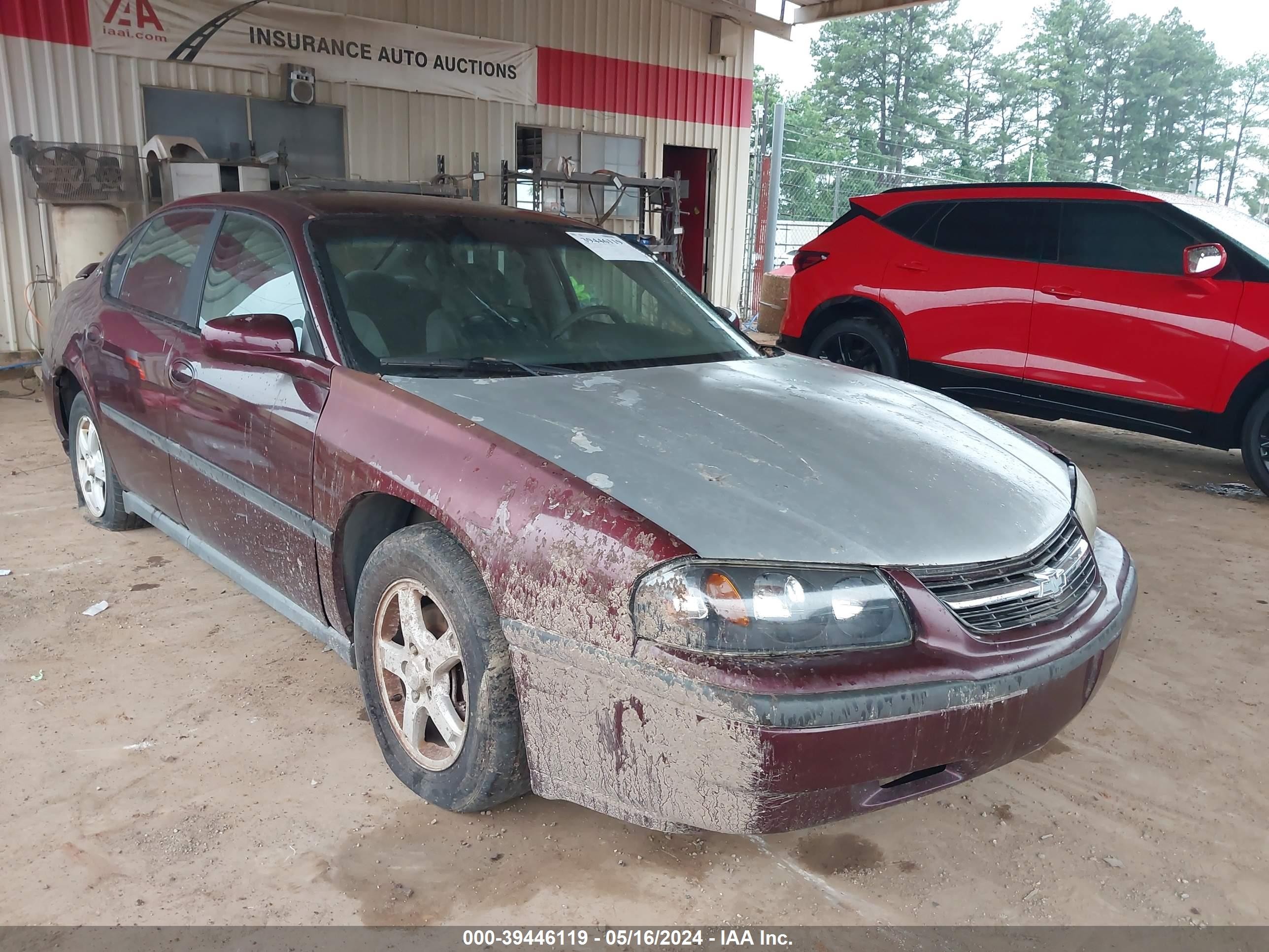 CHEVROLET IMPALA 2004 2g1wf52e949259590