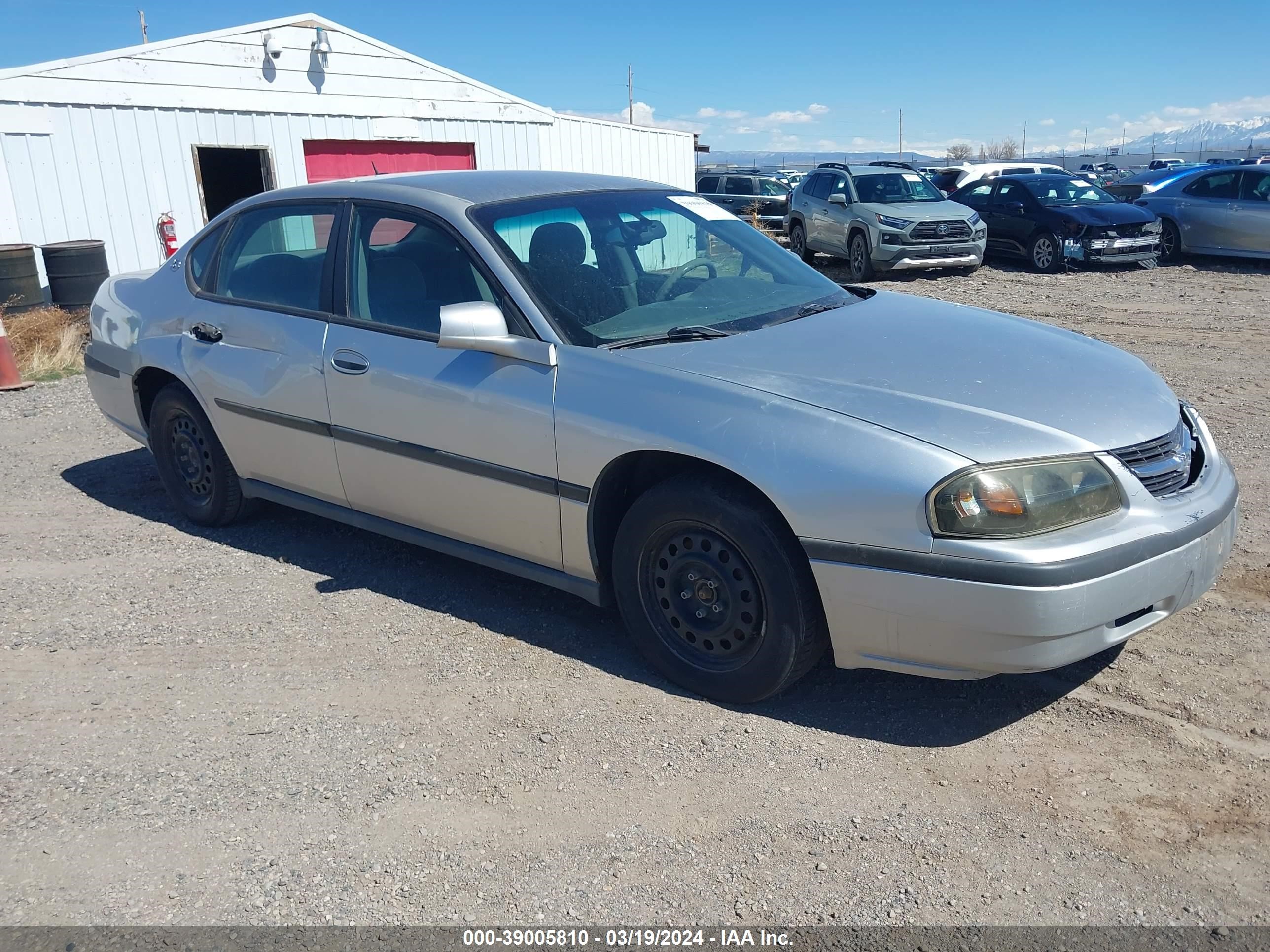 CHEVROLET IMPALA 2005 2g1wf52e959255735