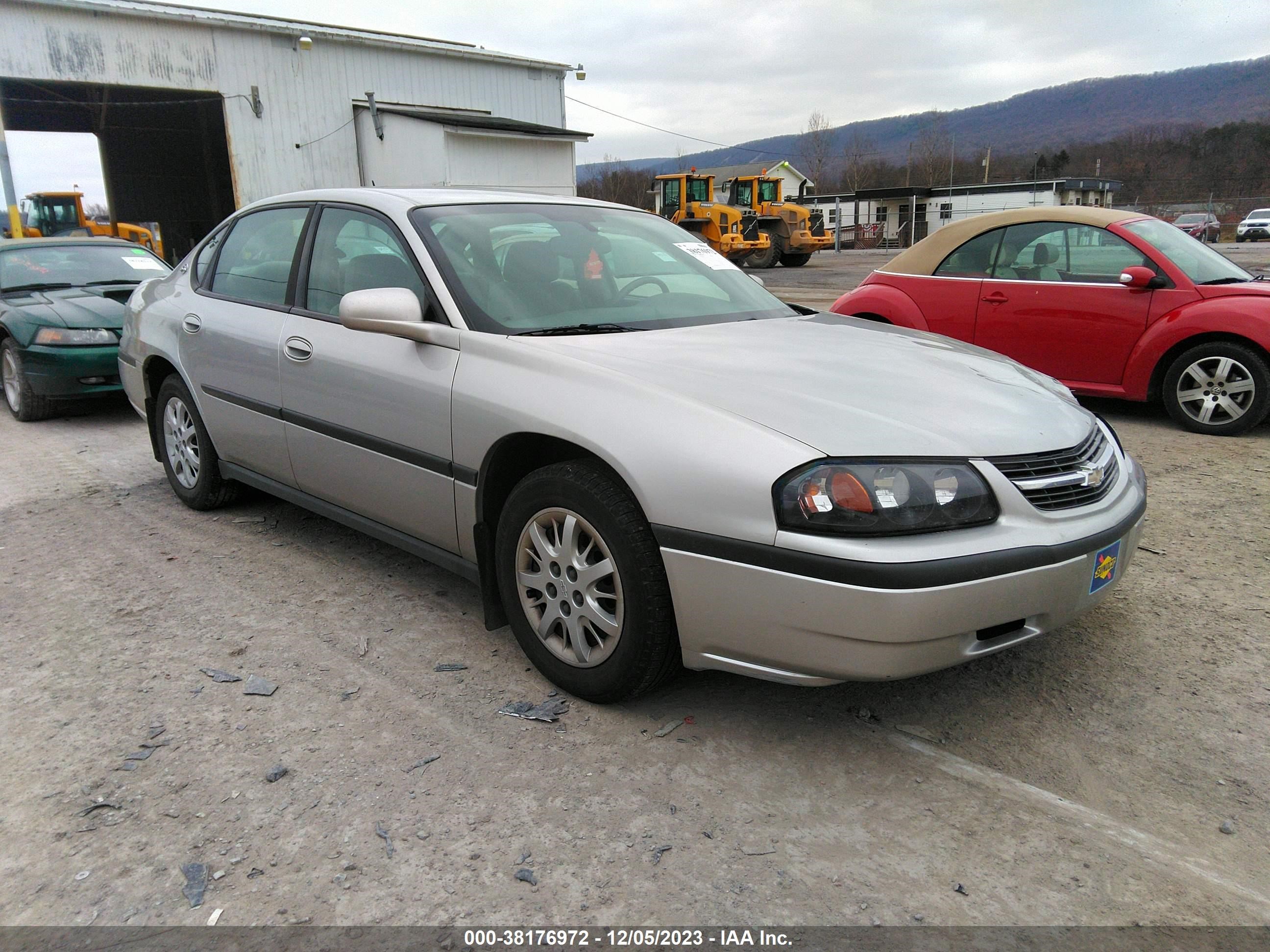 CHEVROLET IMPALA 2005 2g1wf52e959276469