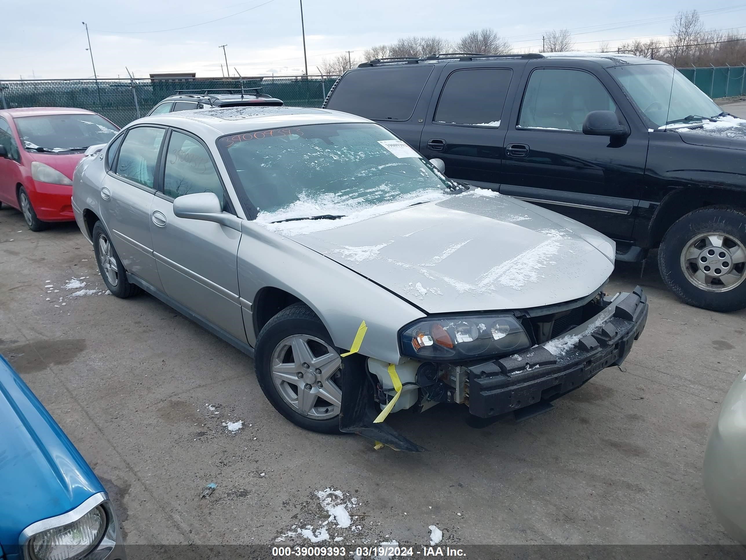 CHEVROLET IMPALA 2005 2g1wf52ex59390822