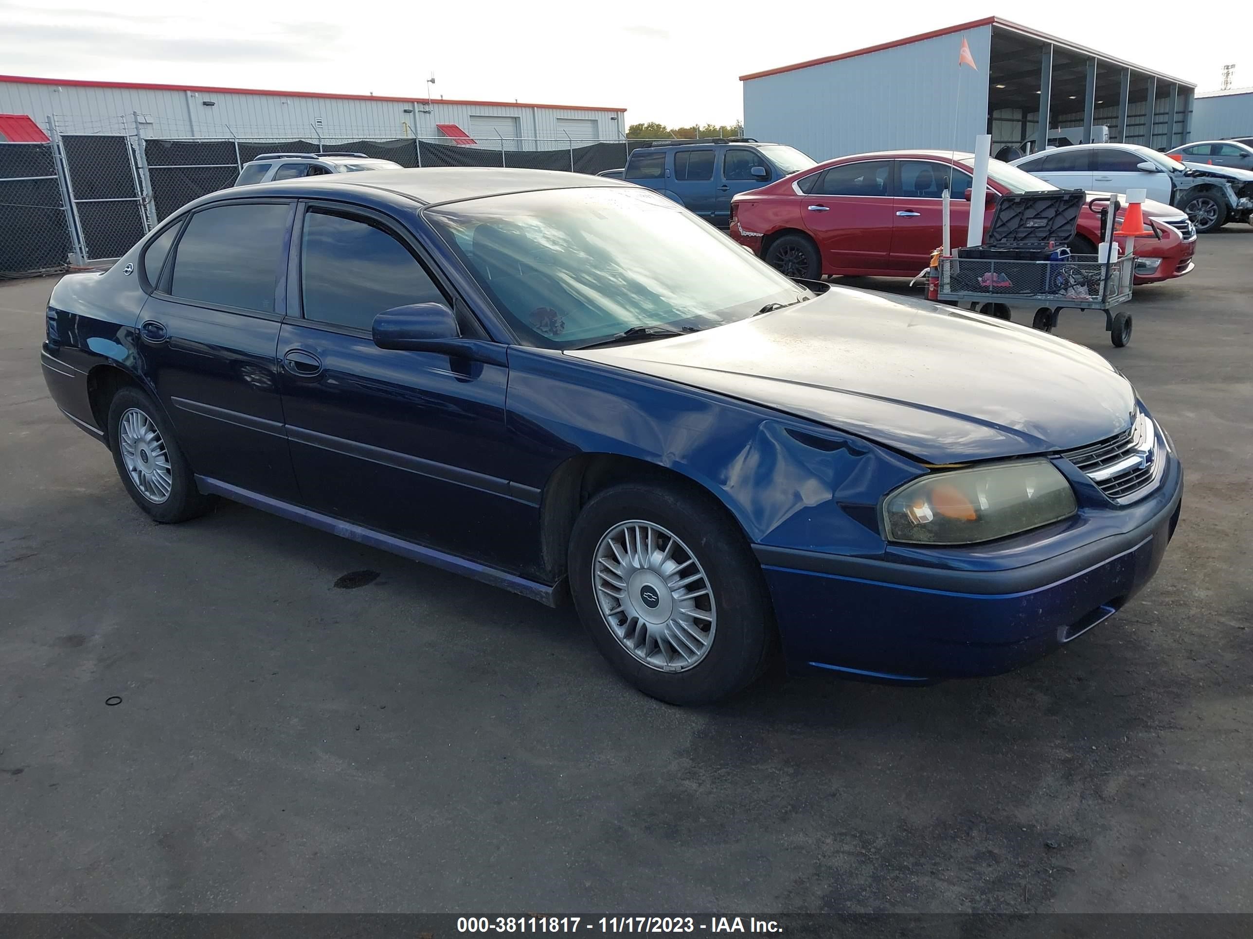 CHEVROLET IMPALA 2001 2g1wf52k219376431