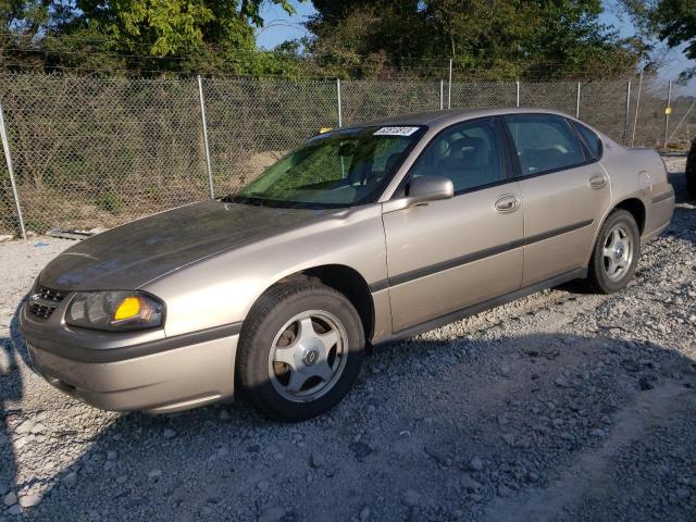 CHEVROLET IMPALA 2003 2g1wf52k639244341