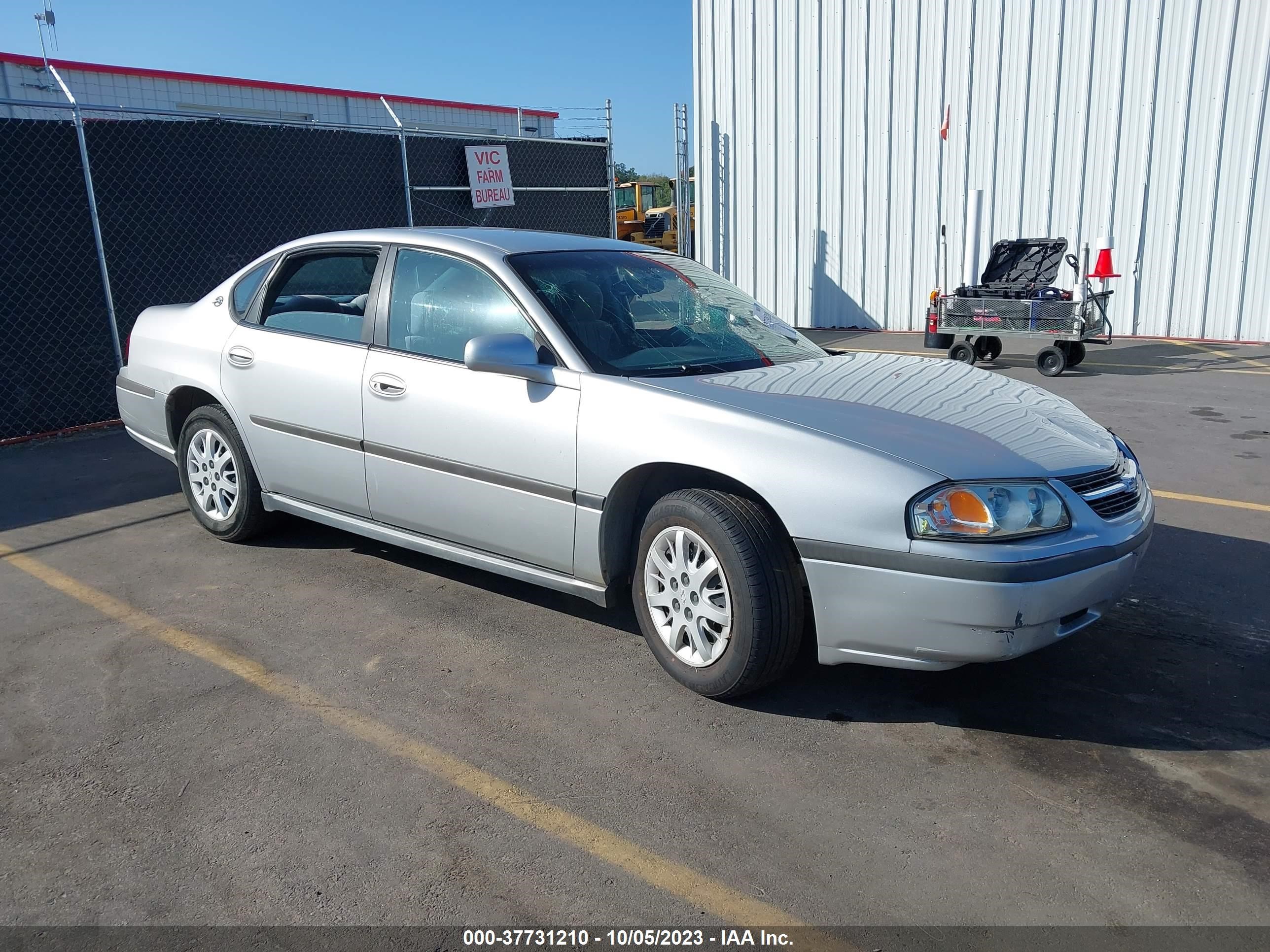 CHEVROLET IMPALA 2004 2g1wf52kx49343911