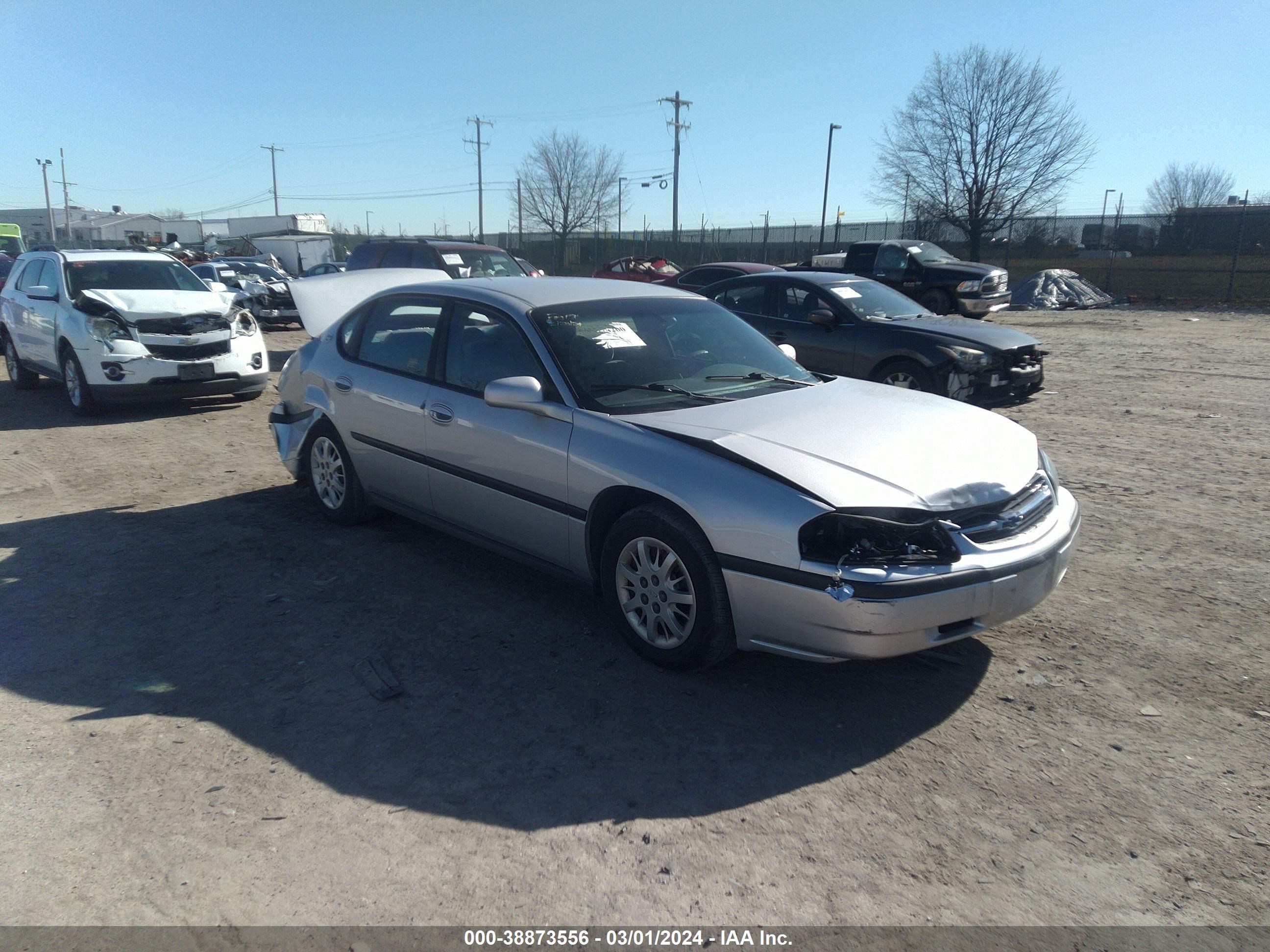 CHEVROLET IMPALA 2002 2g1wf55e029170323