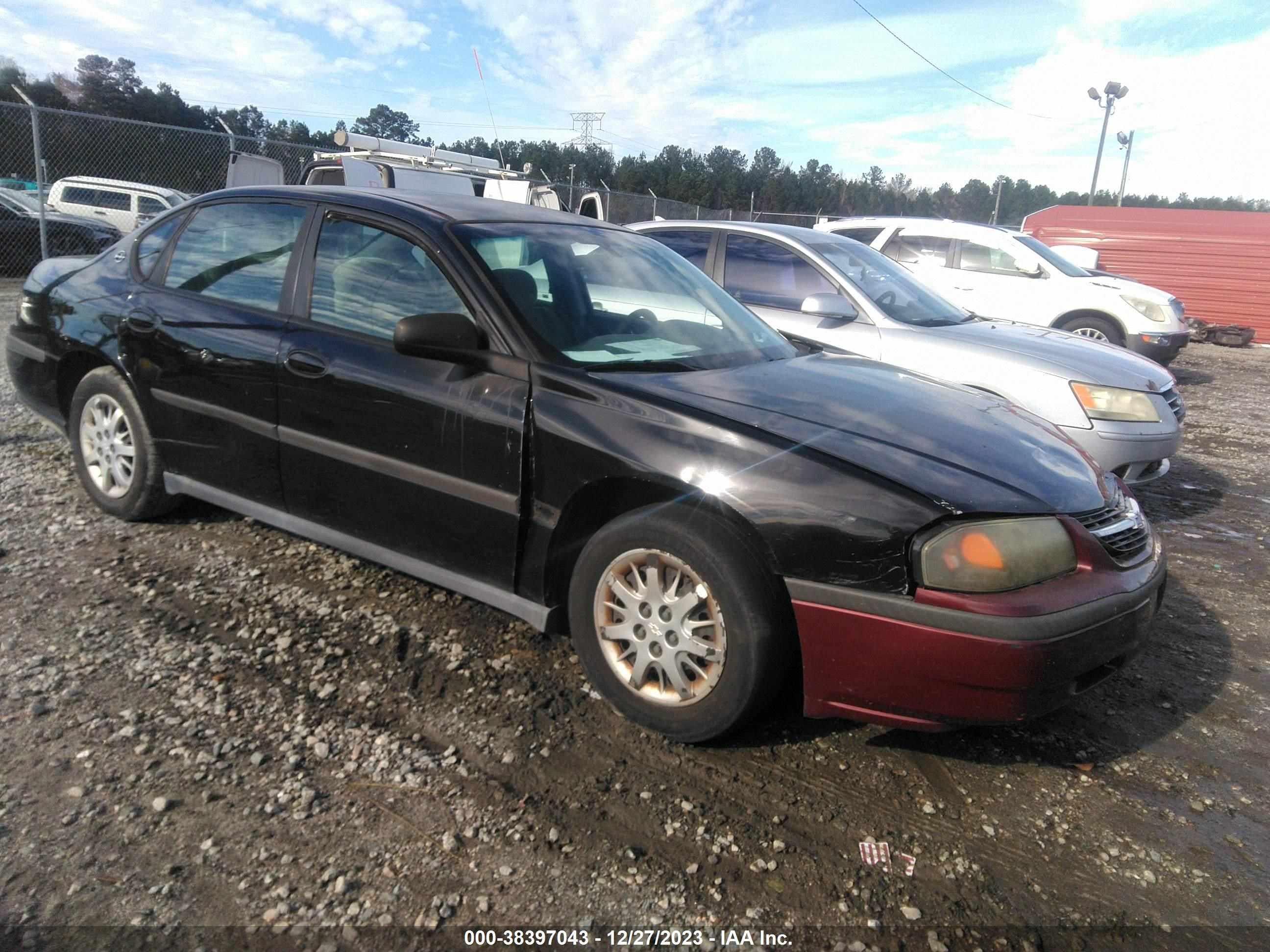 CHEVROLET IMPALA 2005 2g1wf55e259369751