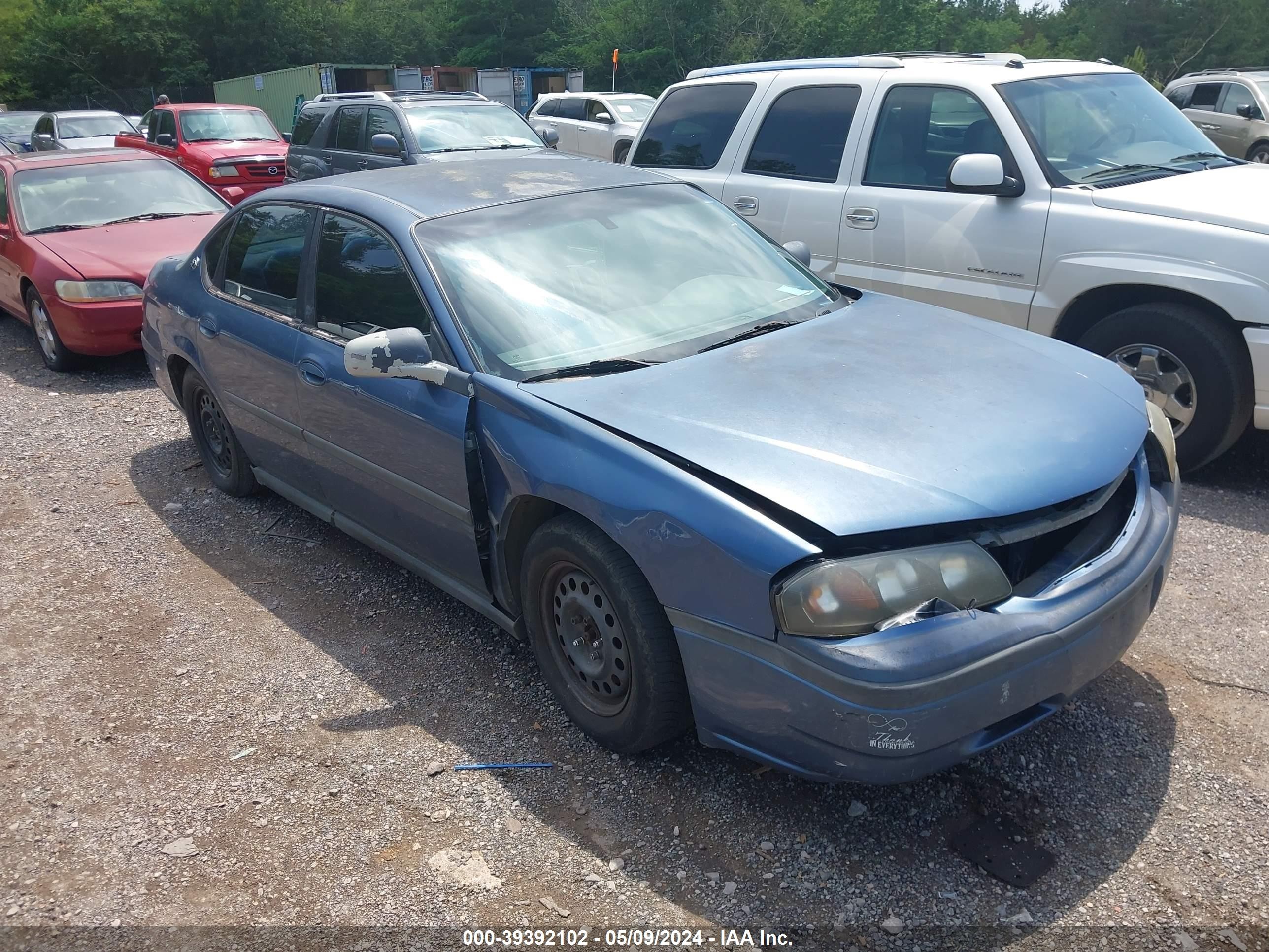 CHEVROLET IMPALA 2000 2g1wf55e3y9358696