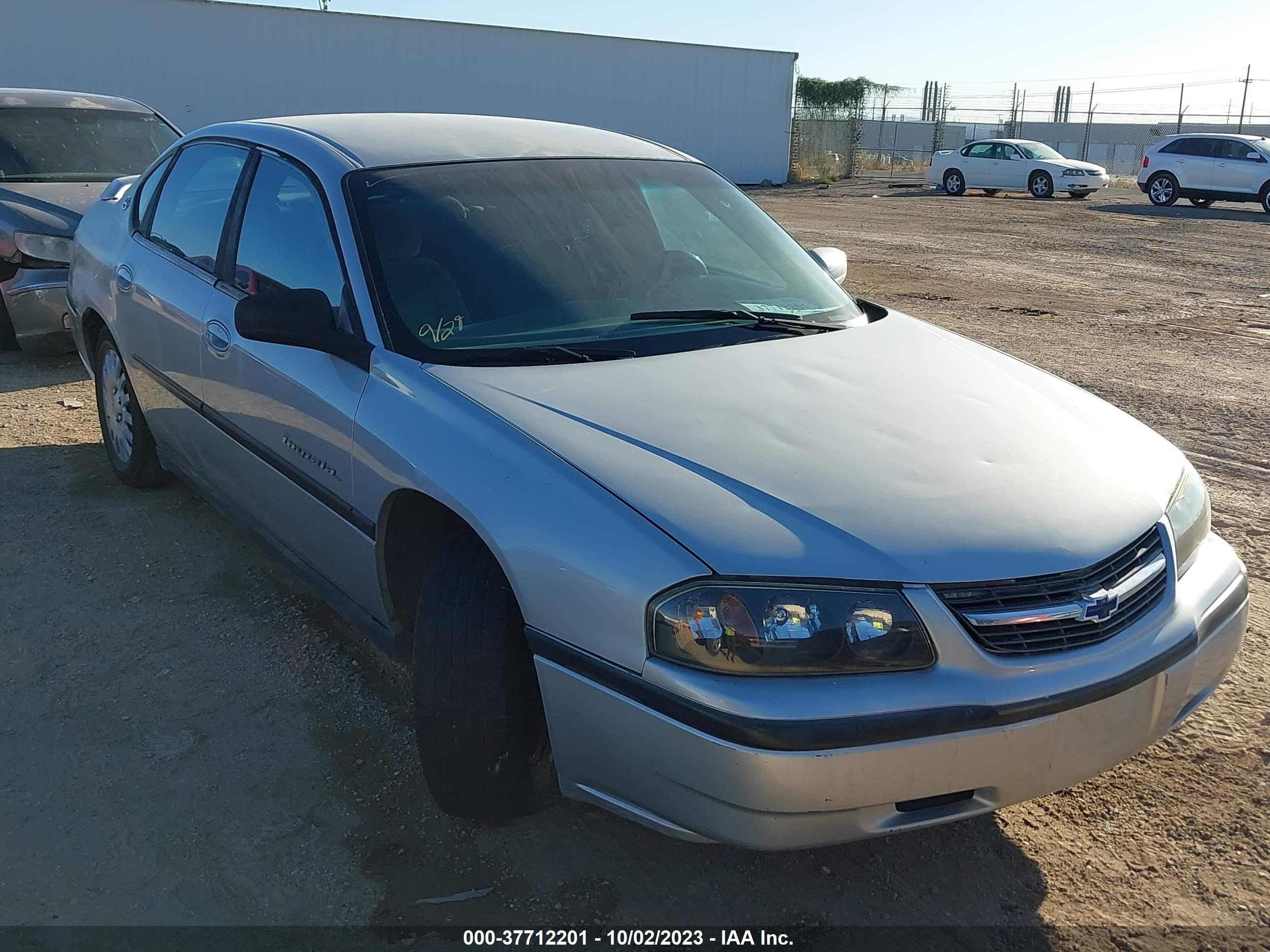 CHEVROLET IMPALA 2000 2g1wf55e6y9287526