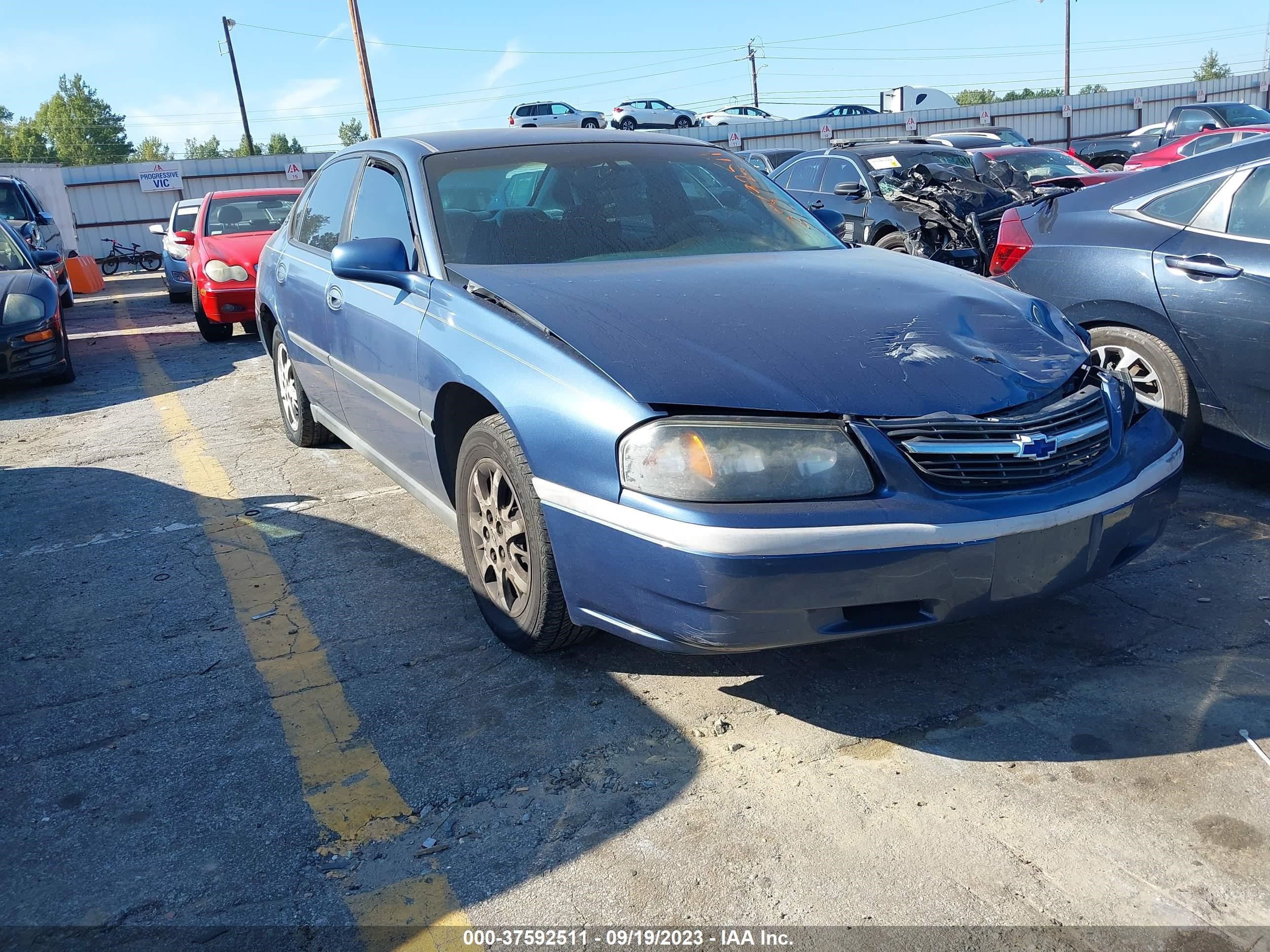 CHEVROLET IMPALA 2000 2g1wf55e9y9147549