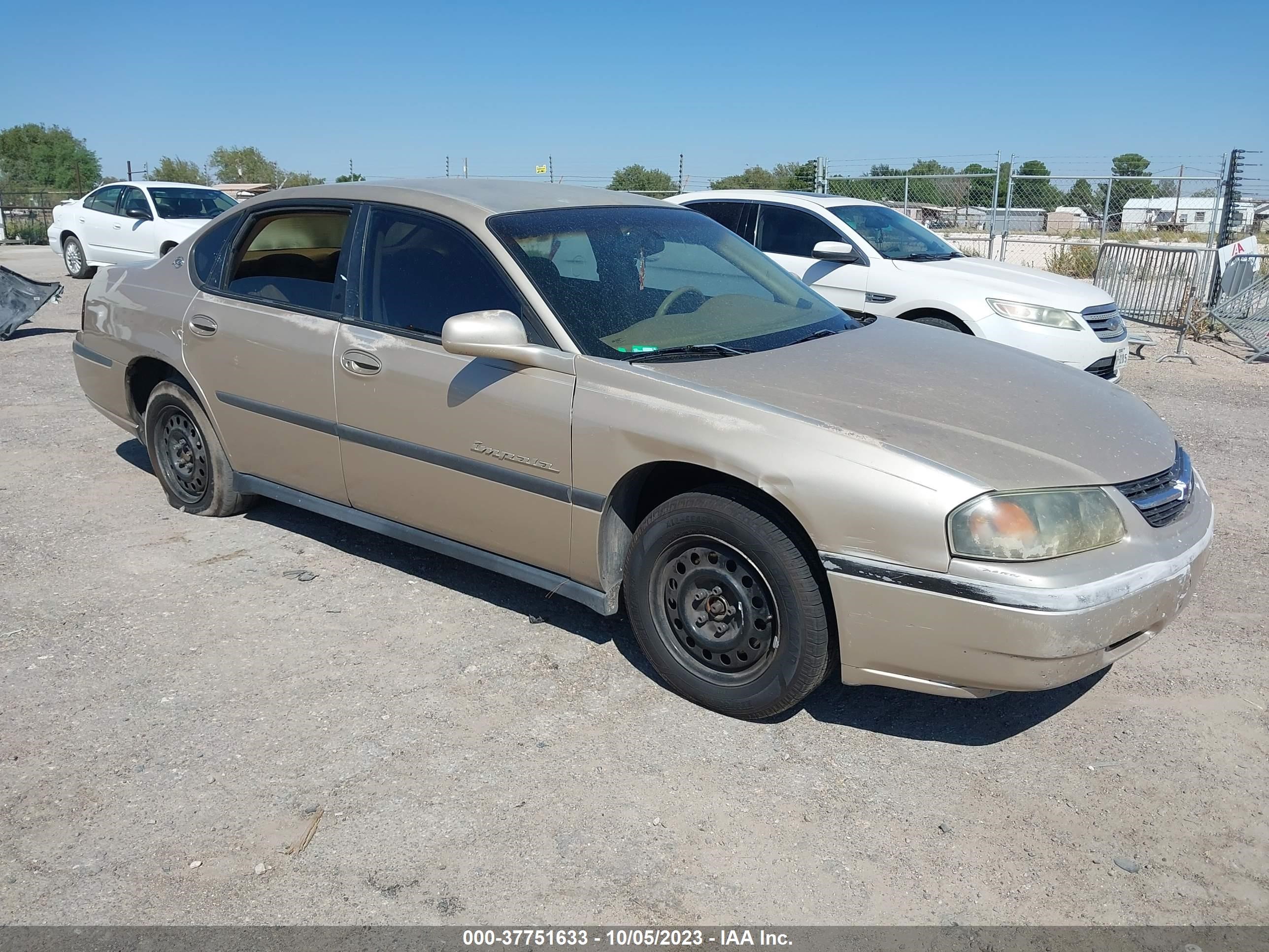 CHEVROLET IMPALA 2000 2g1wf55e9y9147955