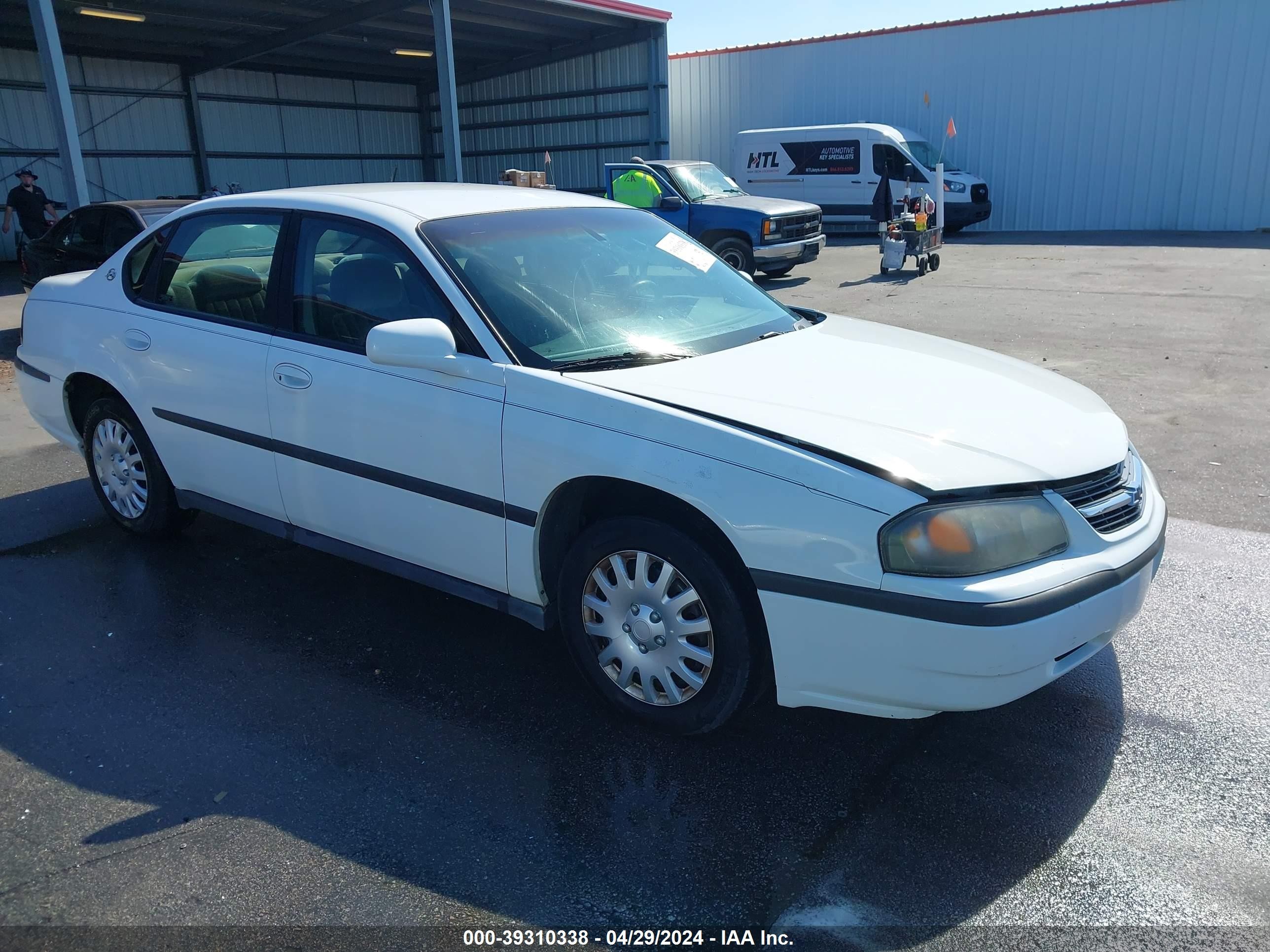 CHEVROLET IMPALA 2000 2g1wf55e9y9178607