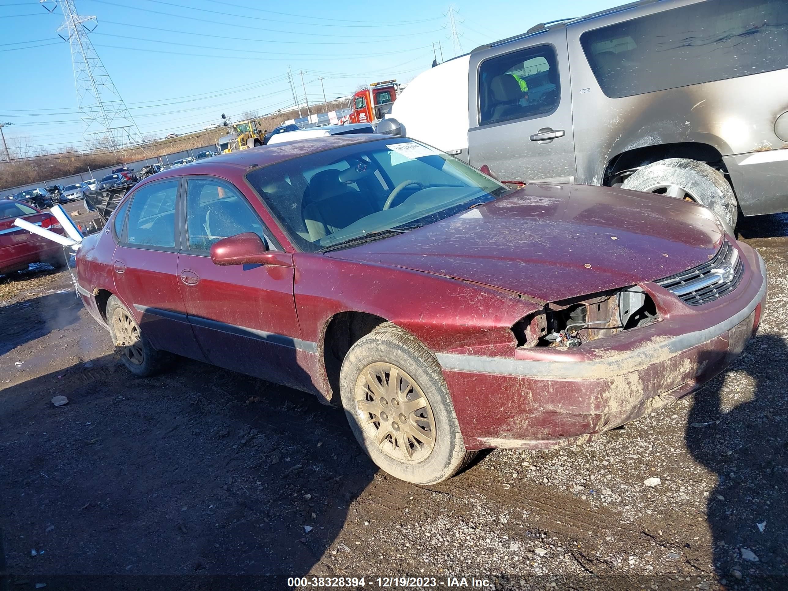 CHEVROLET IMPALA 2001 2g1wf55ex19104747