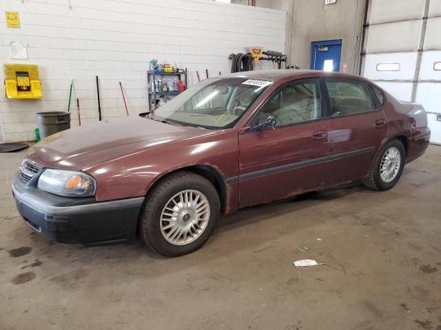 CHEVROLET IMPALA 2000 2g1wf55k0y9232592