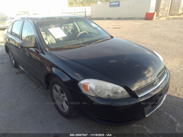 CHEVROLET IMPALA 2012 2g1wf5e30c1144853