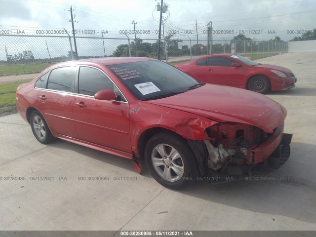 CHEVROLET IMPALA 2012 2g1wf5e30c1163242