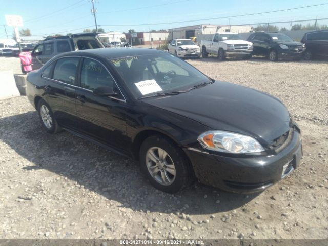 CHEVROLET IMPALA 2012 2g1wf5e30c1250784