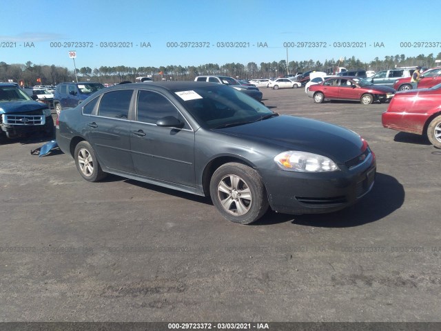 CHEVROLET IMPALA 2012 2g1wf5e30c1297586