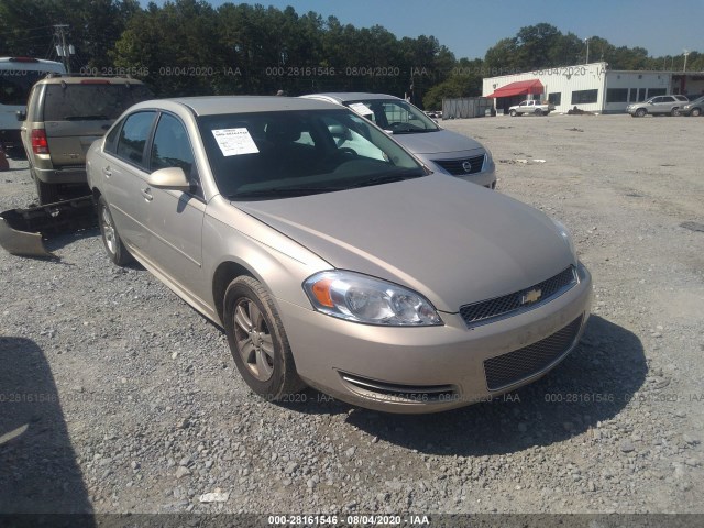 CHEVROLET IMPALA 2012 2g1wf5e30c1327105